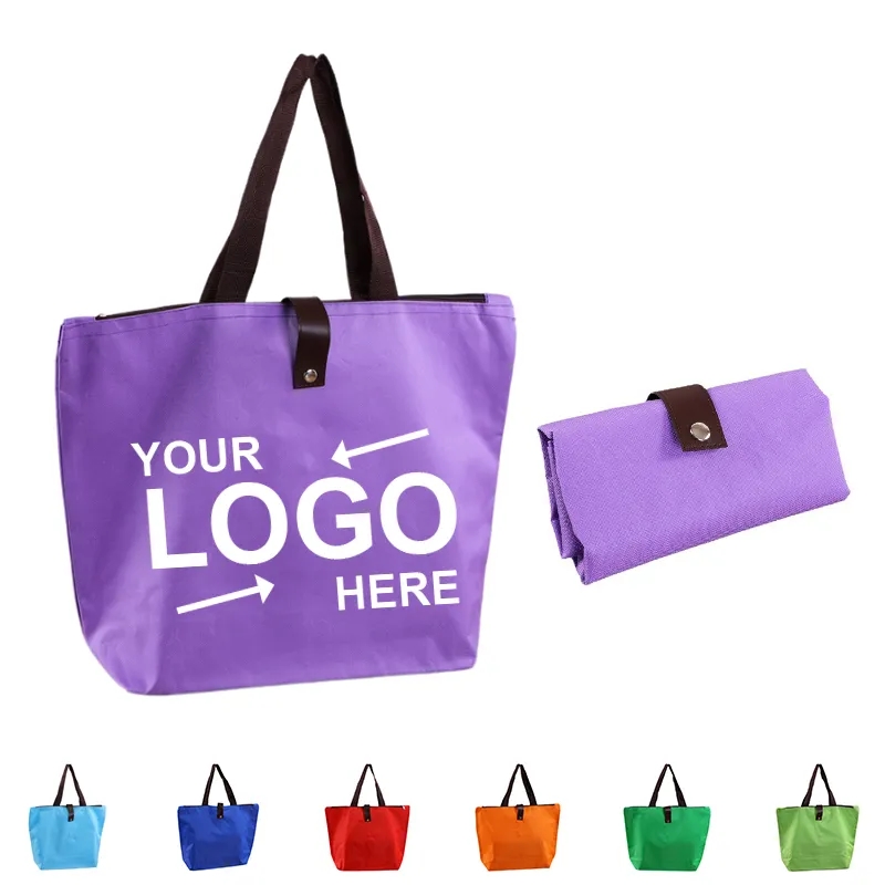 Folding Oxford Shopping Bag