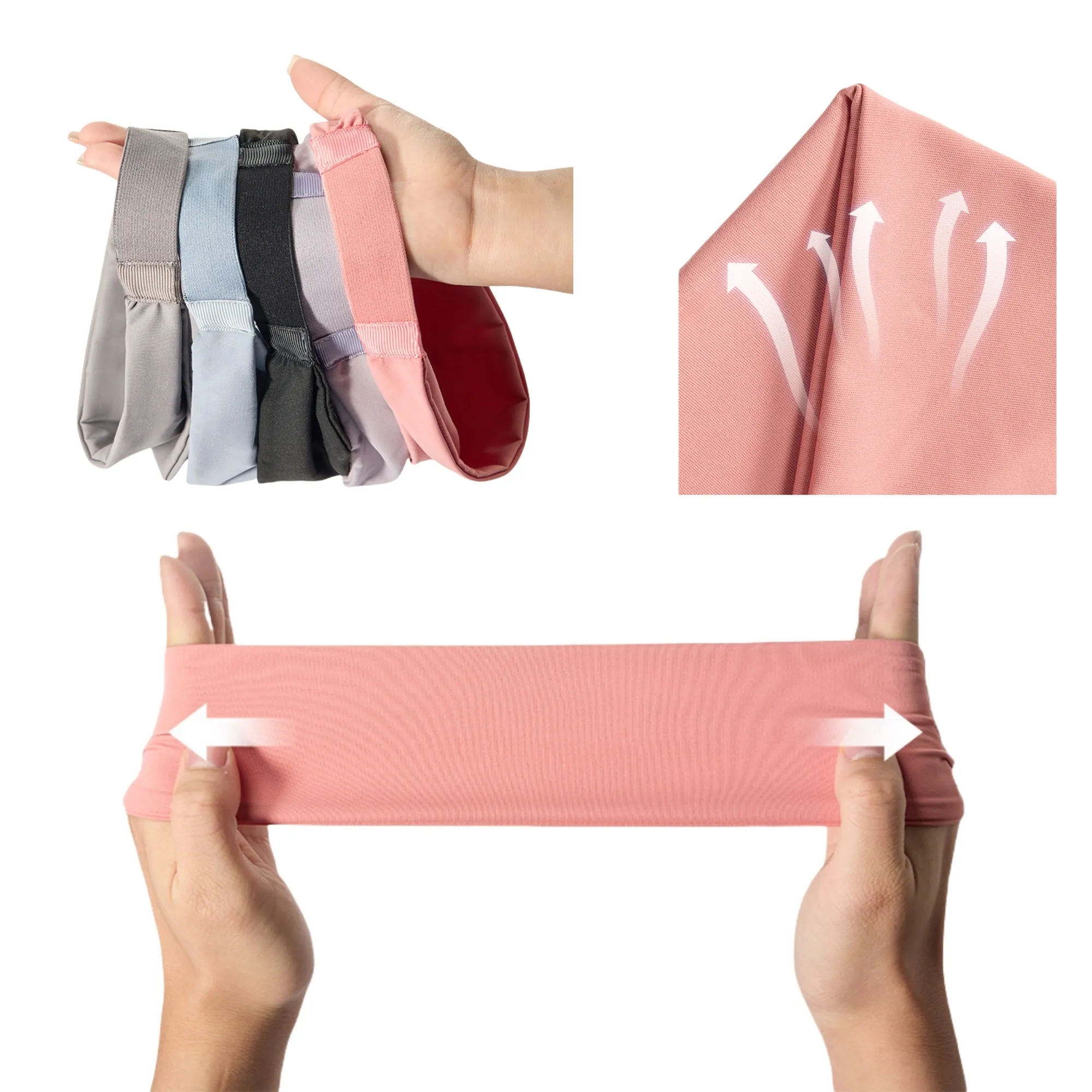 Unisex Sports Headband Yoga Sweatband Workout 2