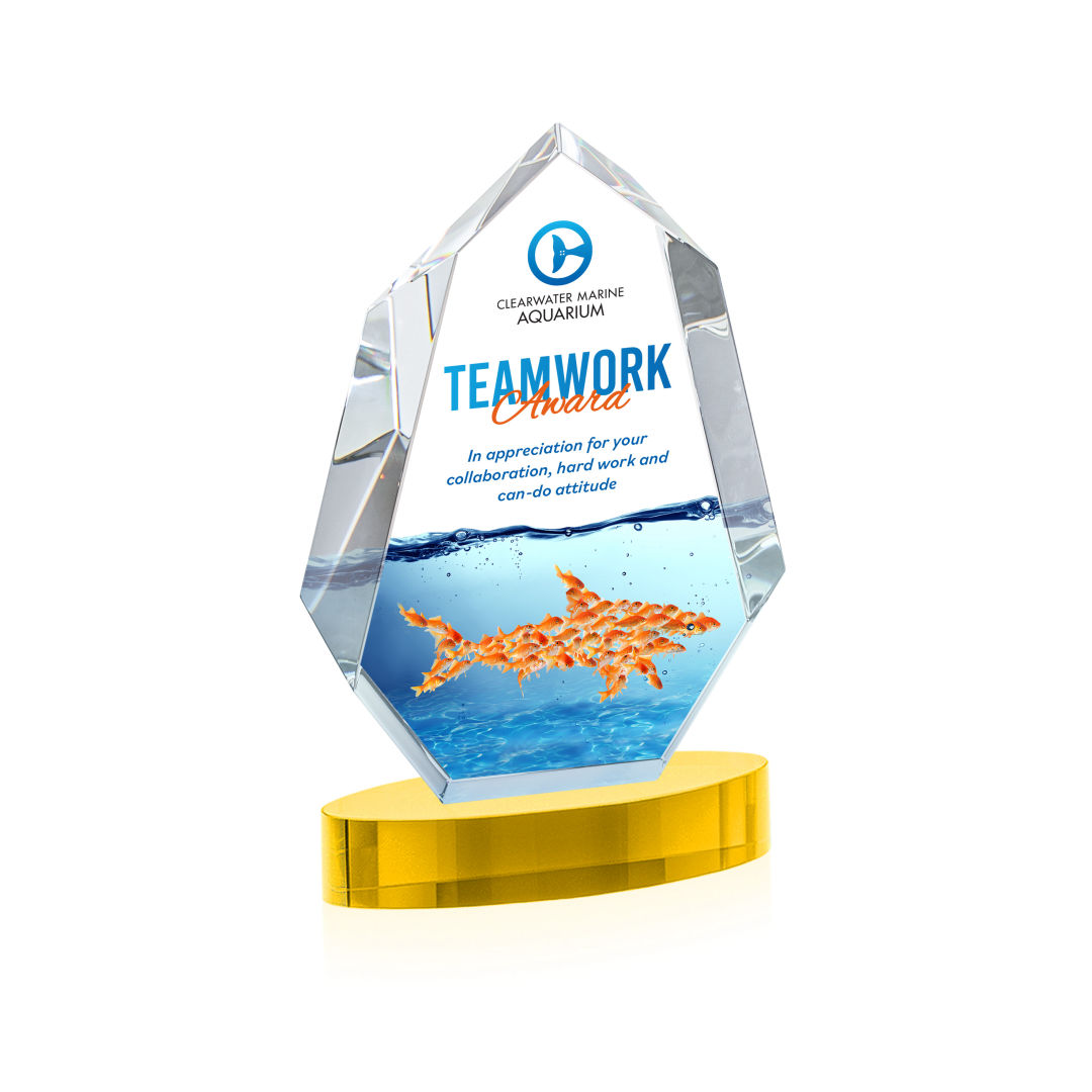 Norwood VividPrint™ Award on Alberton Base - Gold 6