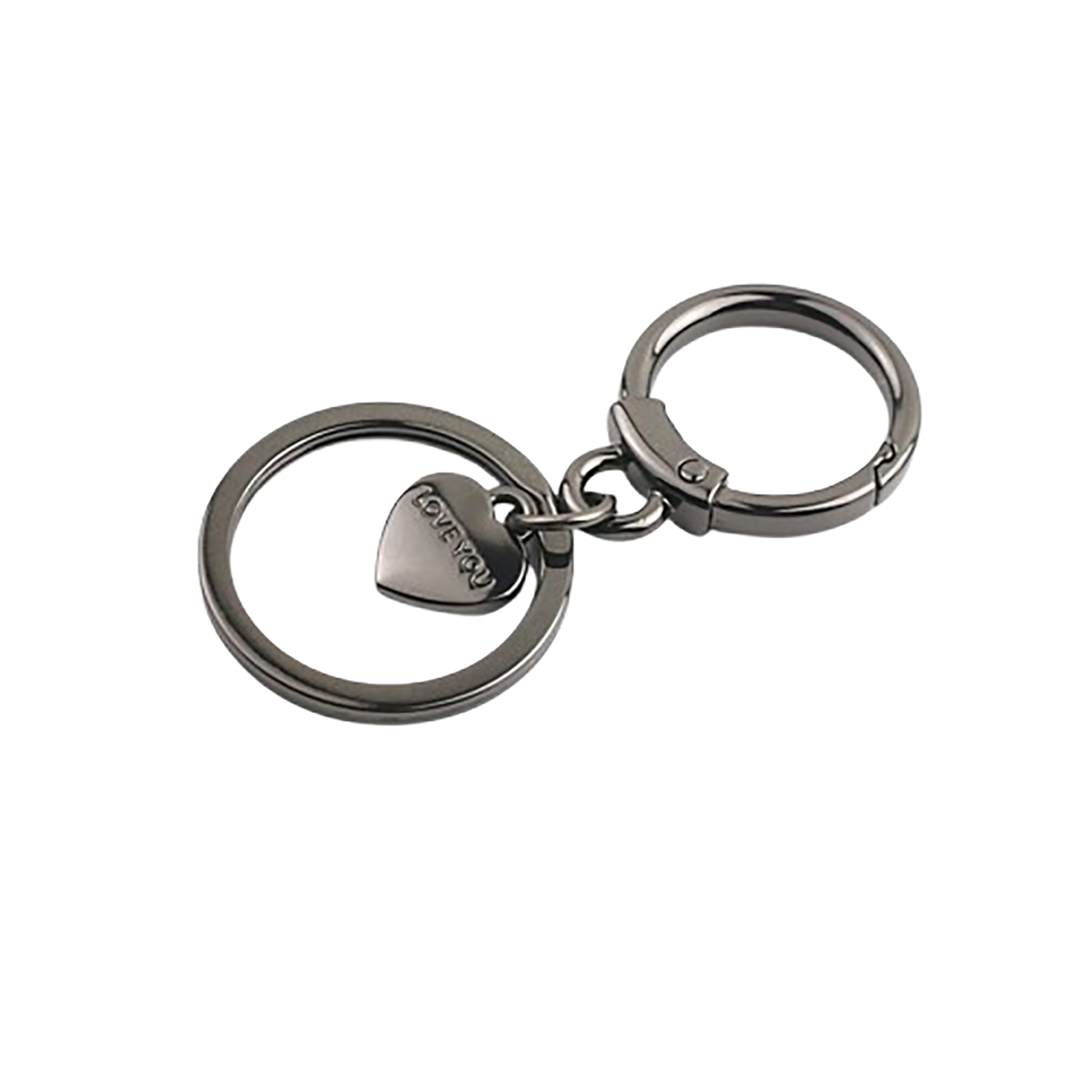 Rotatable Zinc Alloy Keychain 5
