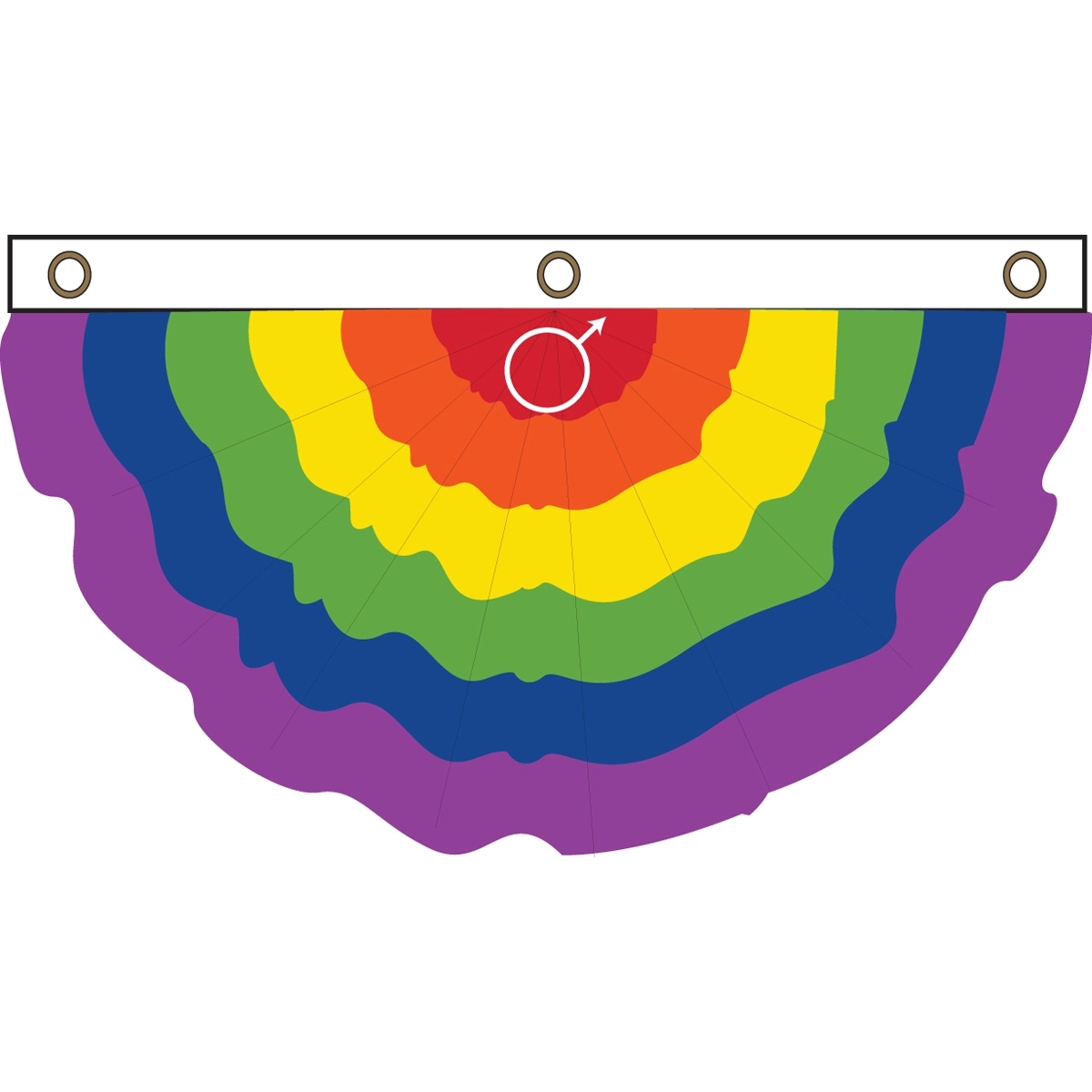 Gay Pleated Full Fan 1