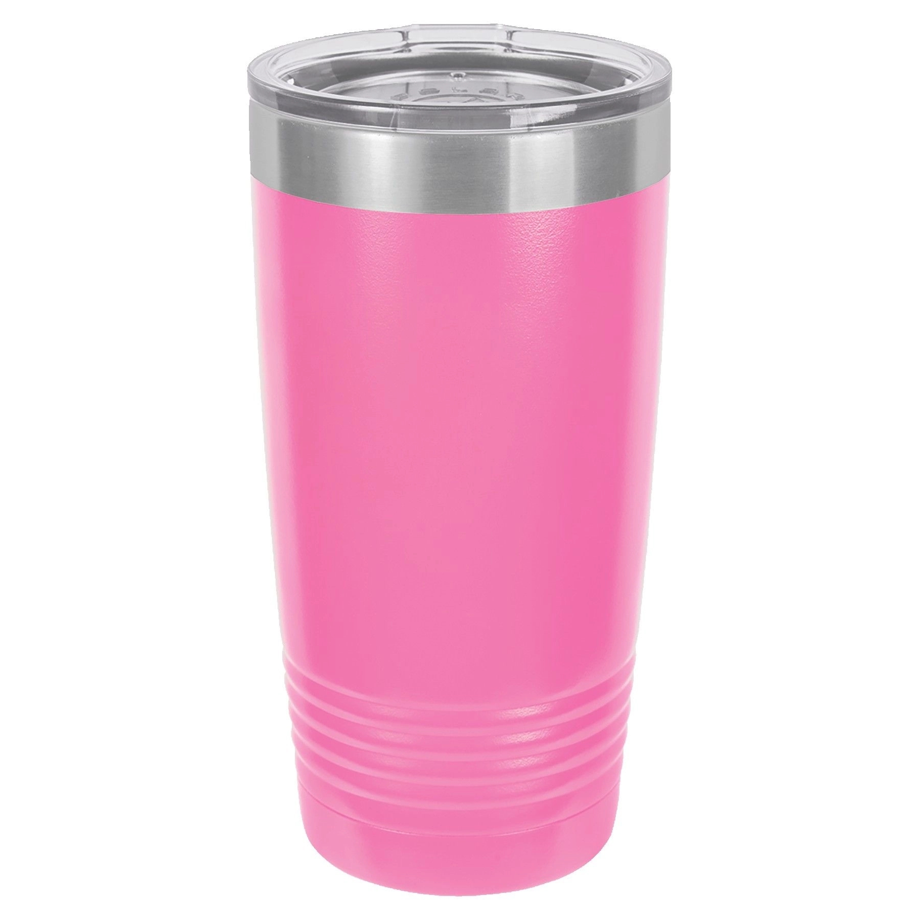 20 Oz. Maroon Red Vacuum Insulated Tumbler w/Clear Lid 24