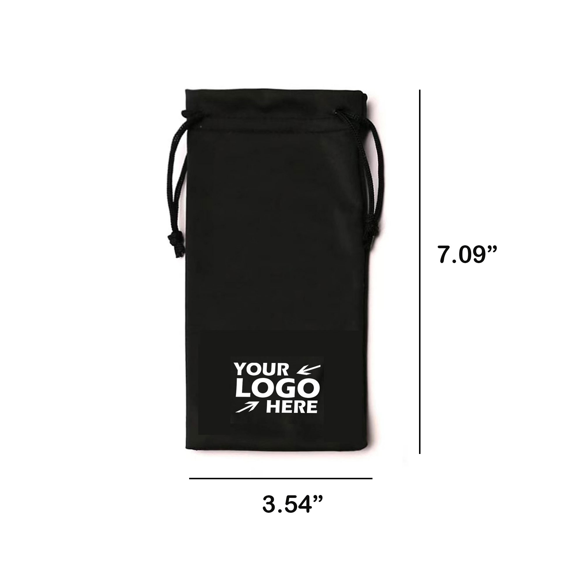 Microfiber Eyeglass Pouch With Drawstring 5
