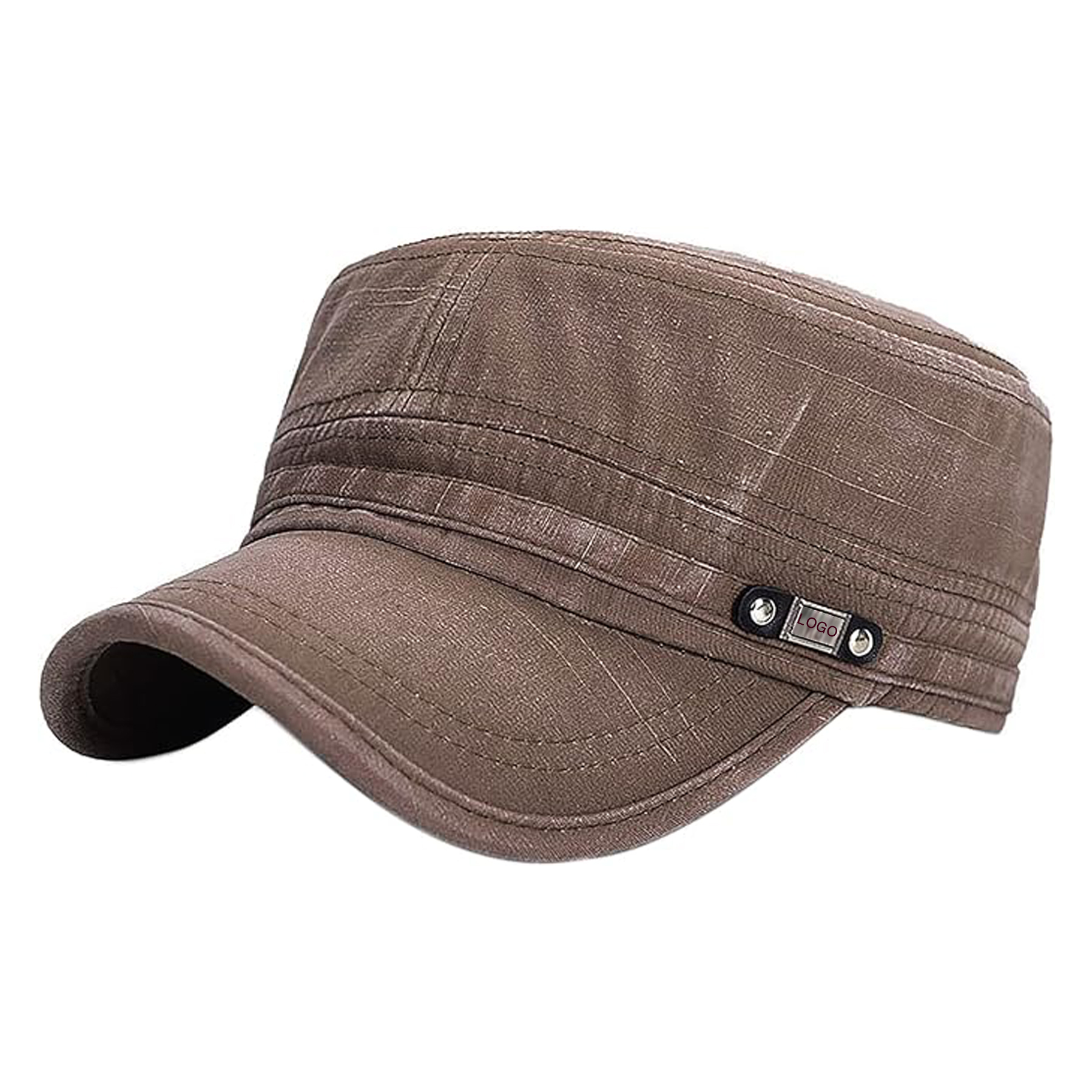 Army Cap Adjustable Flat Top Cap 2