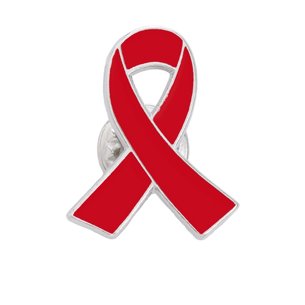 Metal Awareness Ribbon Lapel Pin 12