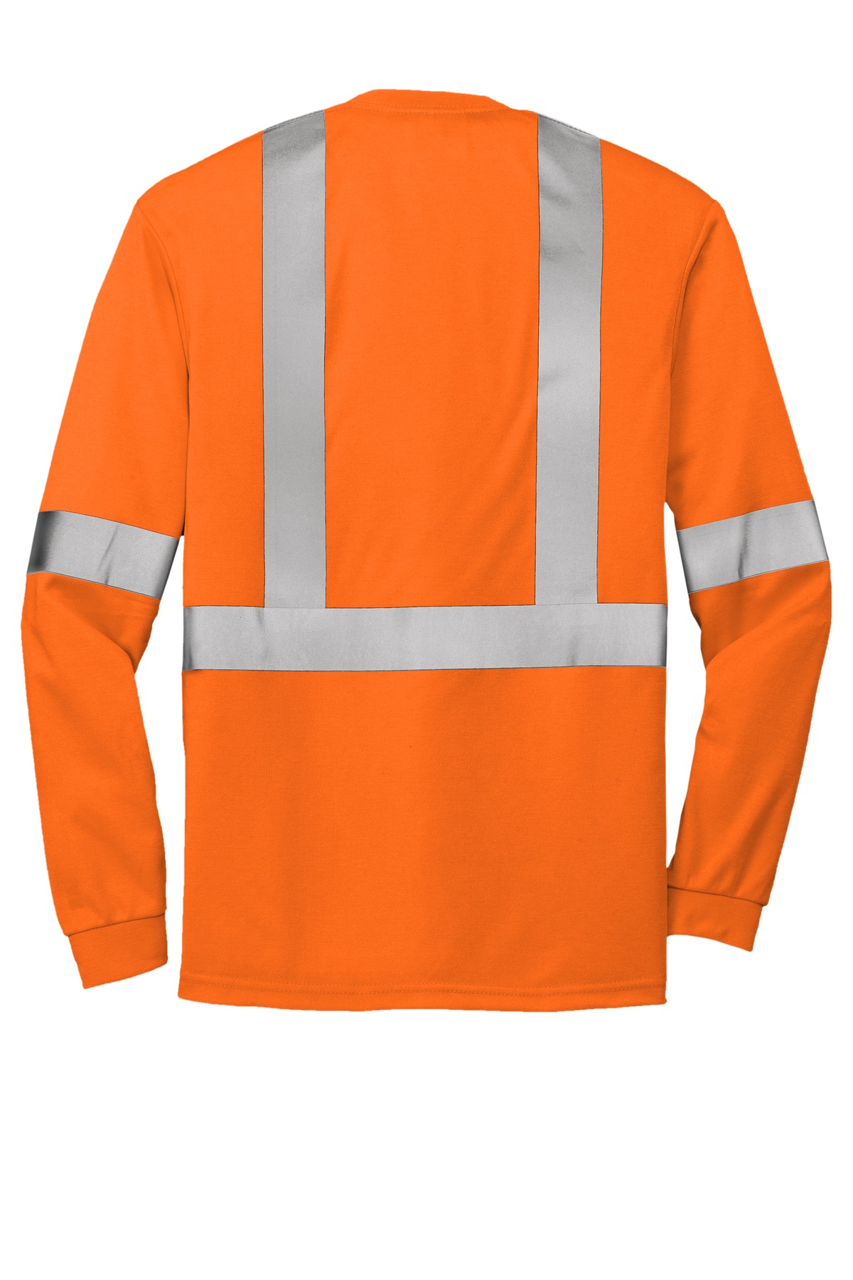 CornerStone ANSI 107 Class 2 Long Sleeve Safety T-Shirt. CS401LS 3