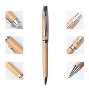 Advertising Bamboo Twist Writing Pen 7
