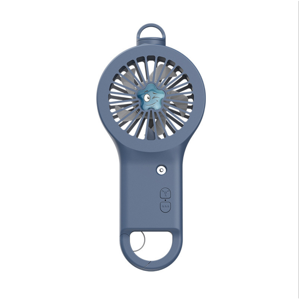 Handheld Misting Fan With Carabiner Keychain 3