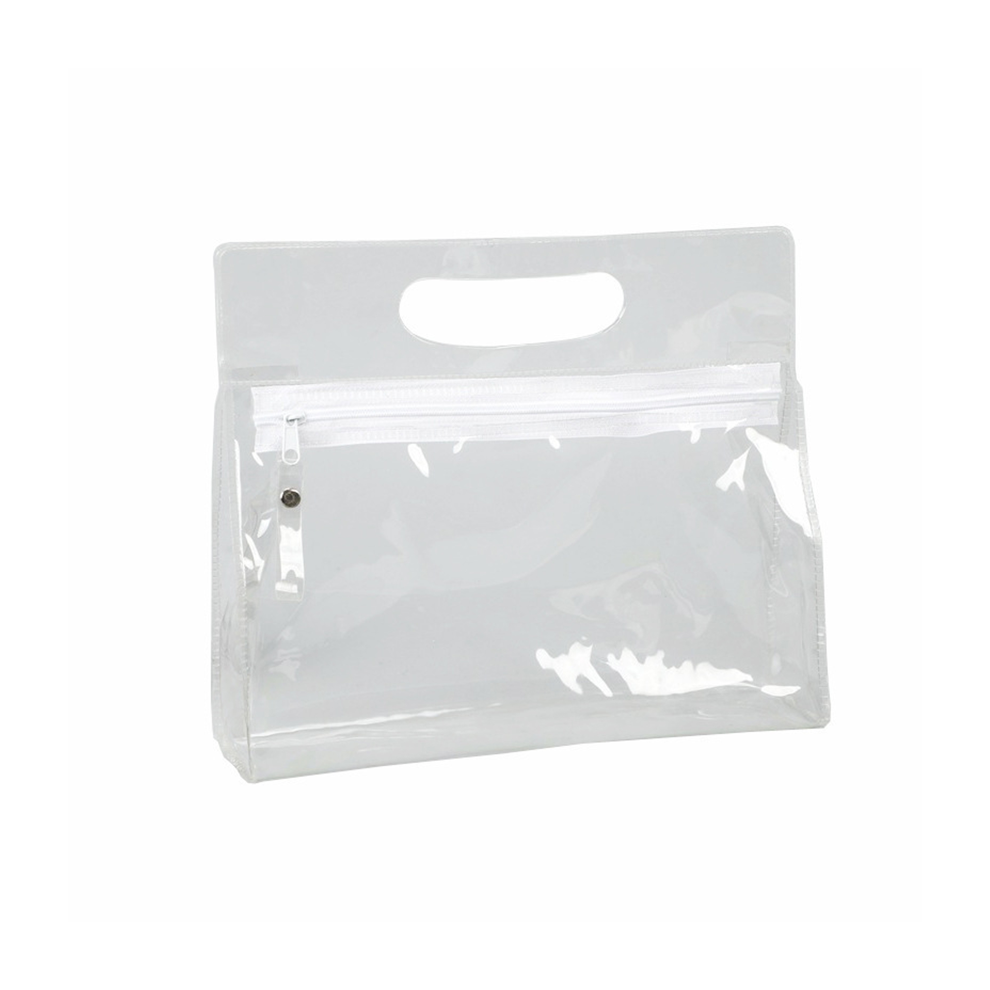 Waterproof PVC Clear Cosmetic Zipper Bag 3