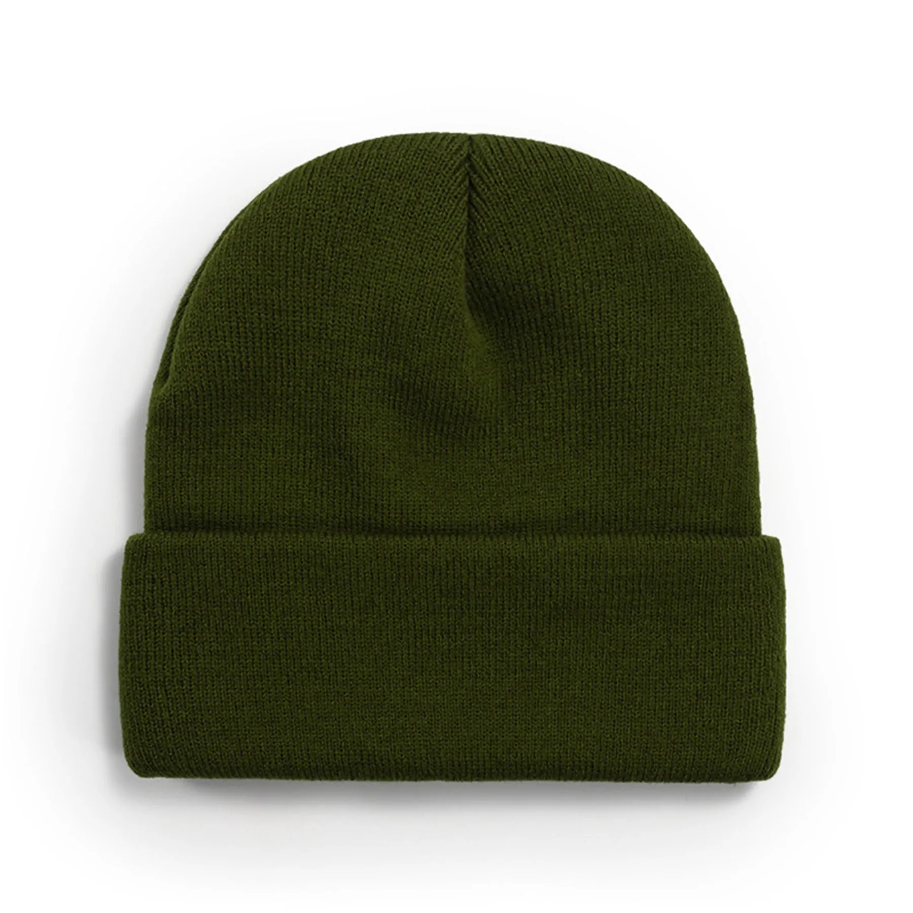 Embroidered Acrylic Knitted Beanie Hat 10