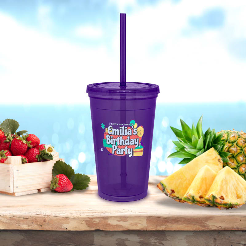 Custom Double Wall Tumbler - 16 Oz. 21