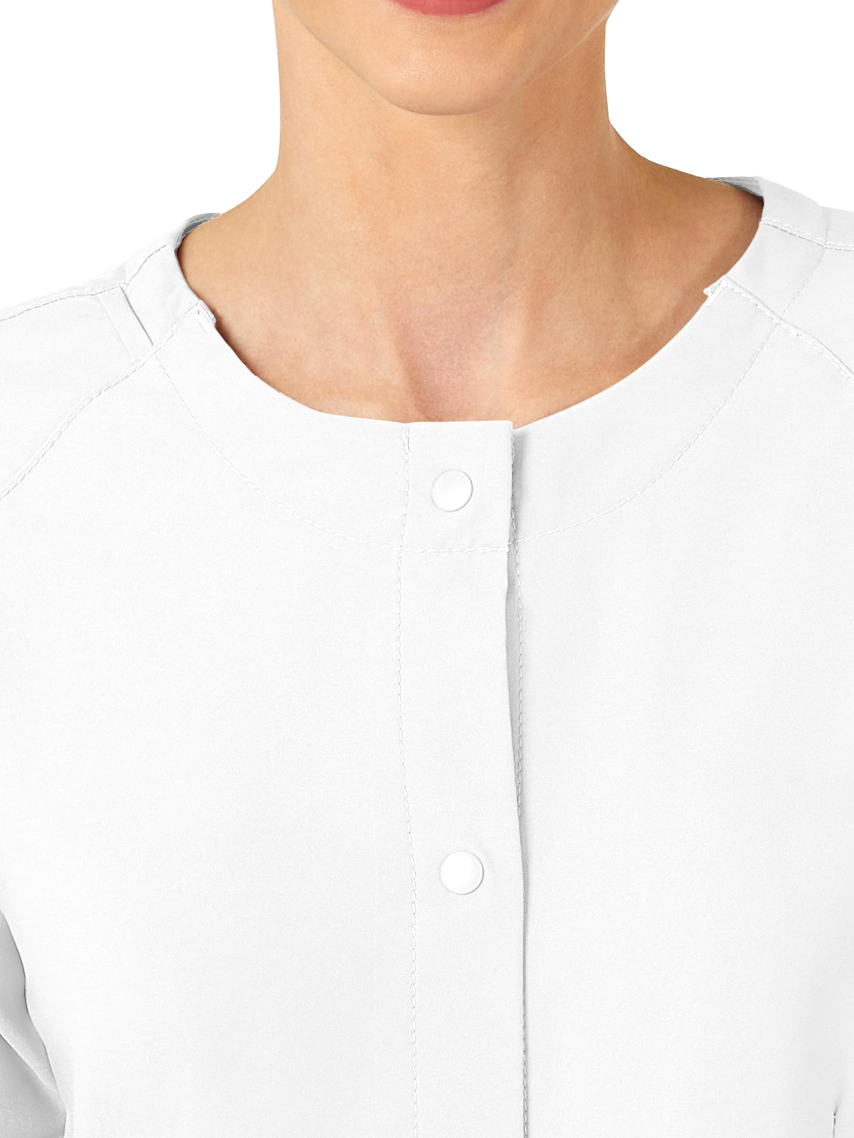Wink - W123 - Women's Two-Pocket Crew Neck Jacket 12