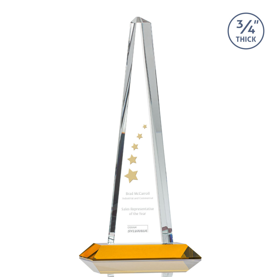 Majestic Tower Award - Amber 12