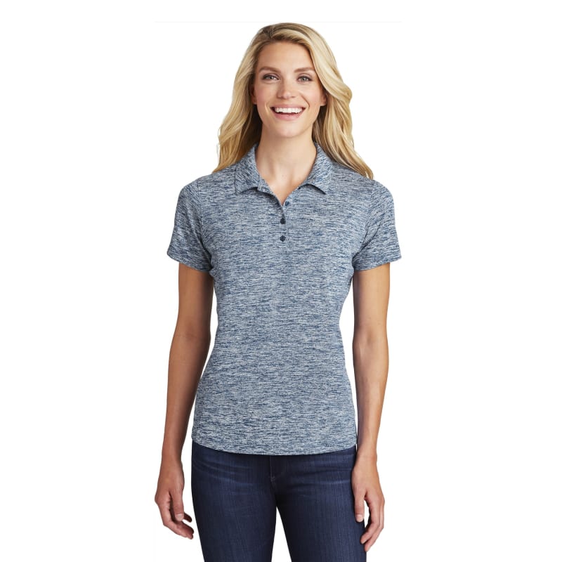 Sport-Tek Women's PosiCharge Electric Heather Polo. 36