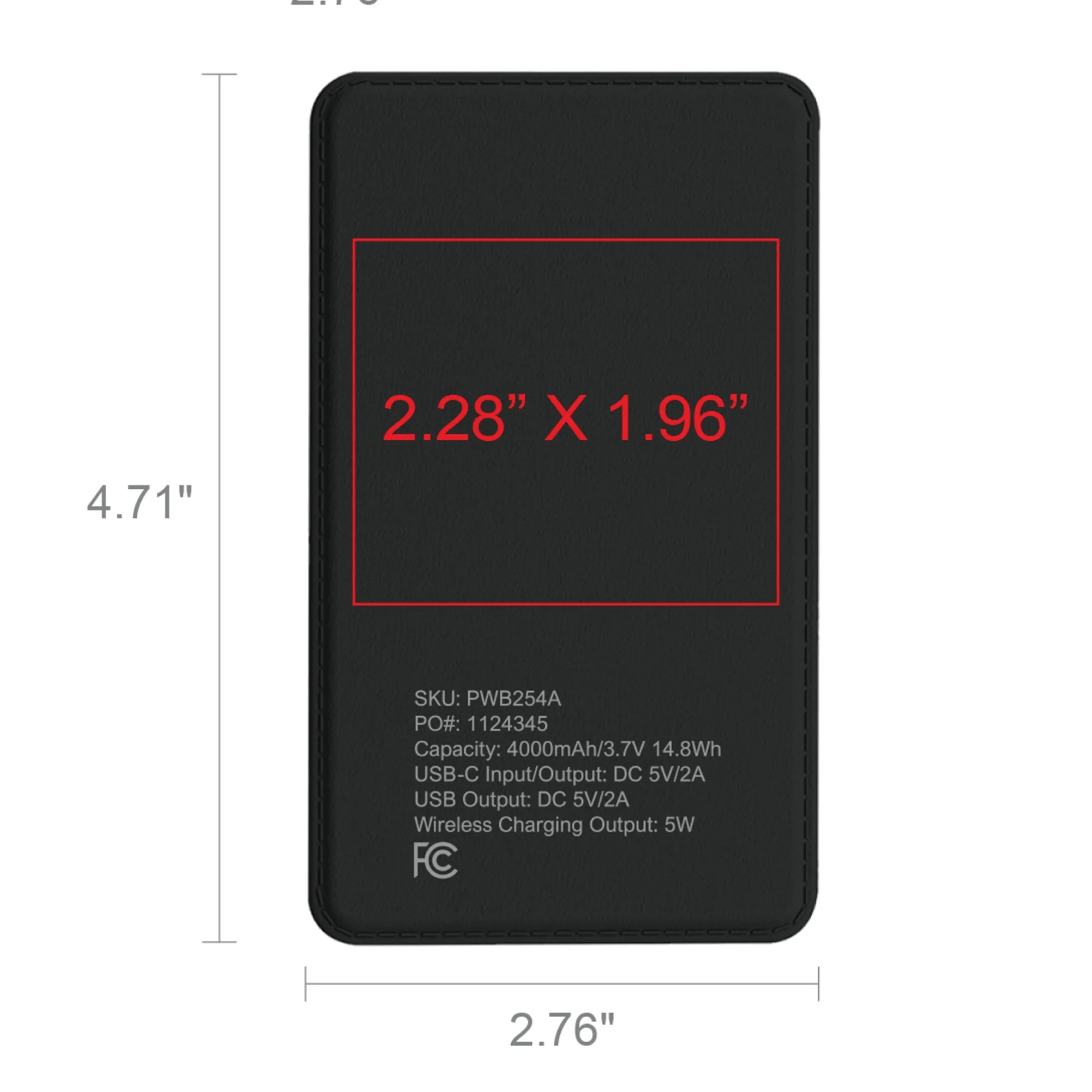 Phase Wireless Power Bank 4000 6