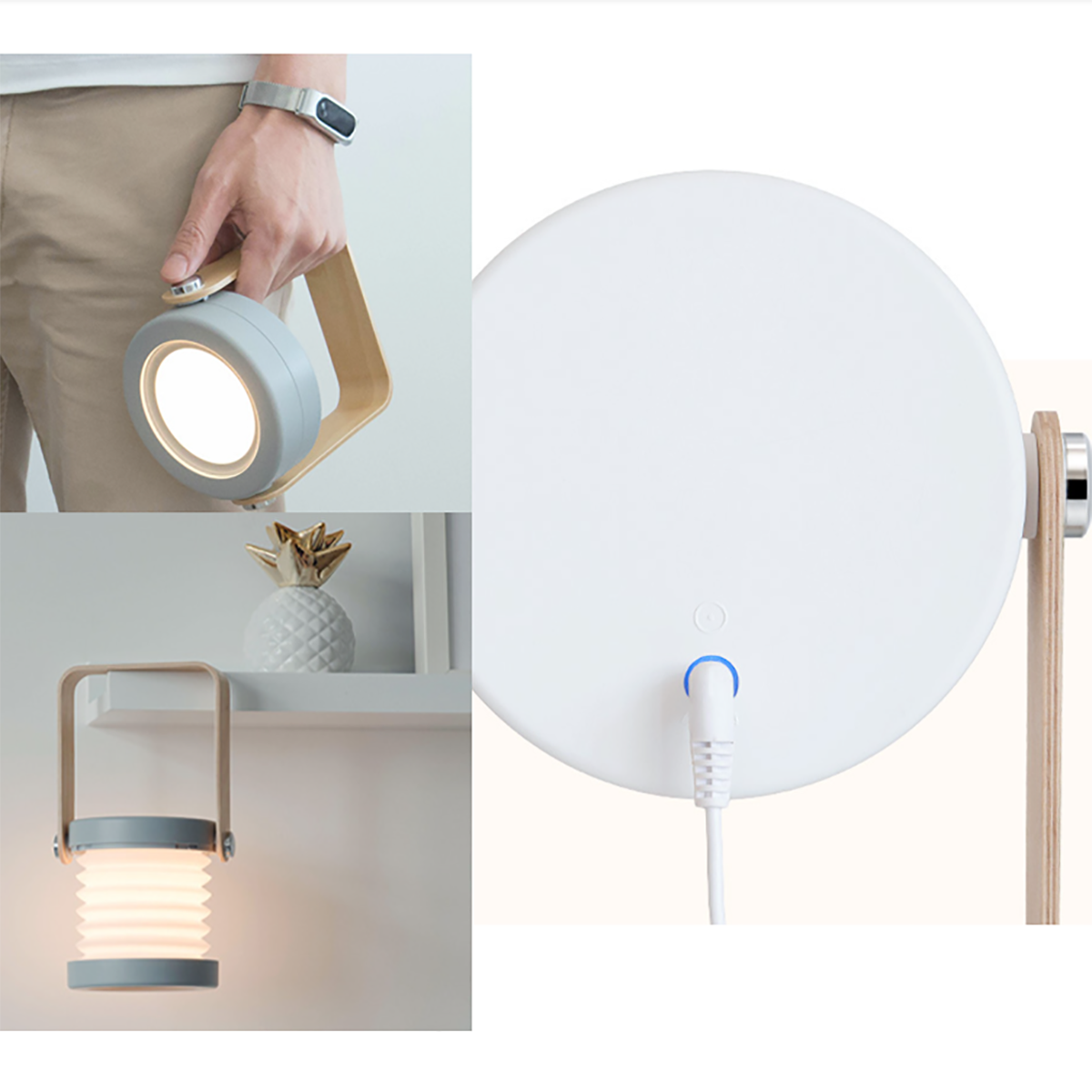 LED Desk Night Lamp Portable 3