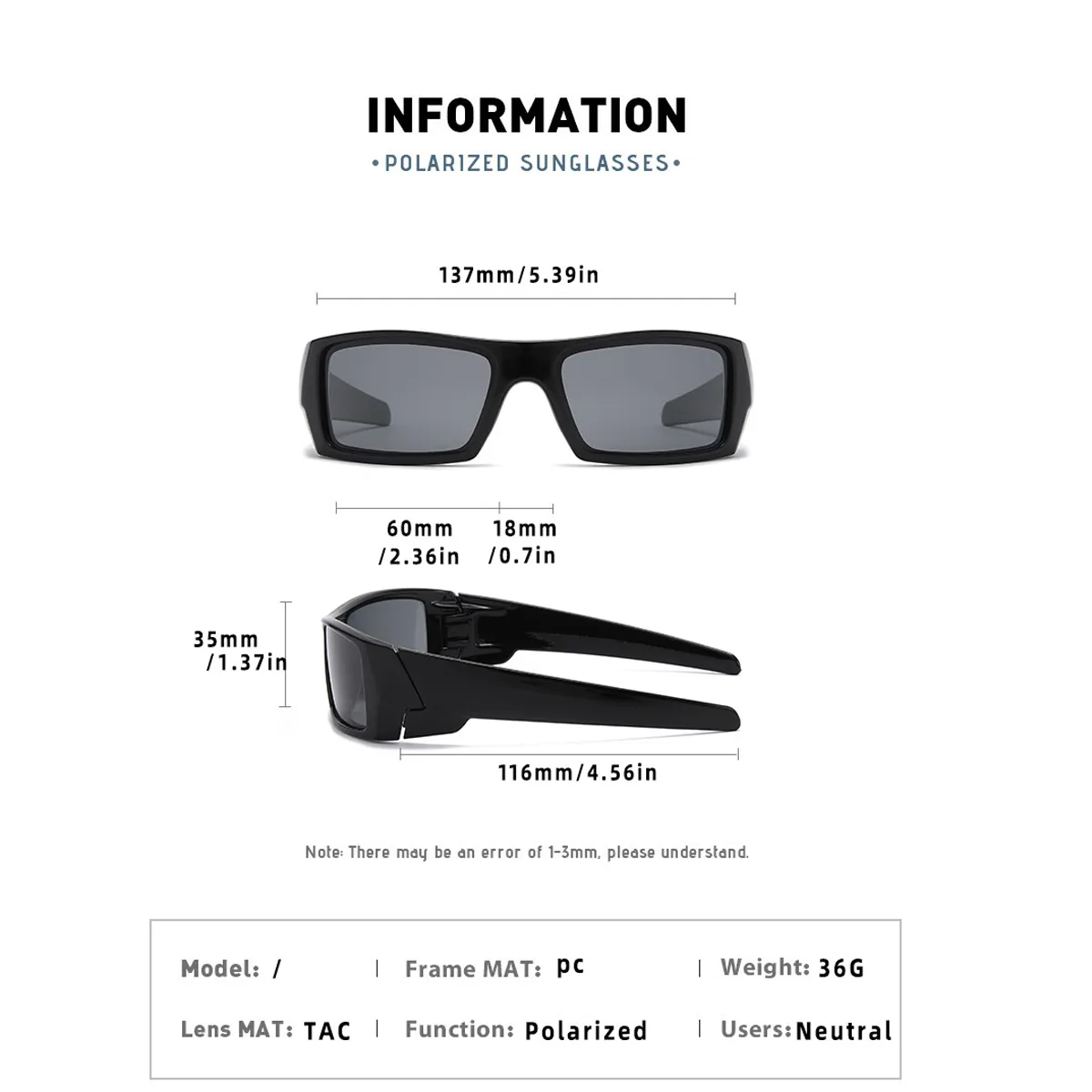 Sunglasses For Men Fishing Sports Glasses UV Protection 7
