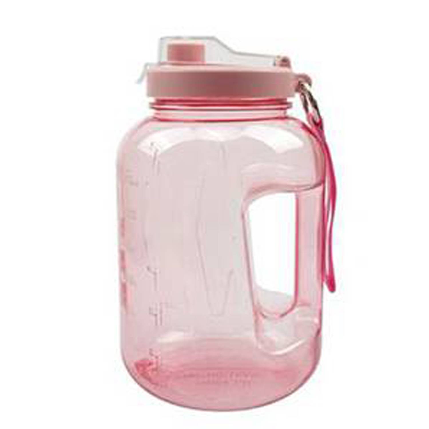 74 Oz Plastic Sports Water Bottle w/ Carrying Rope 17
