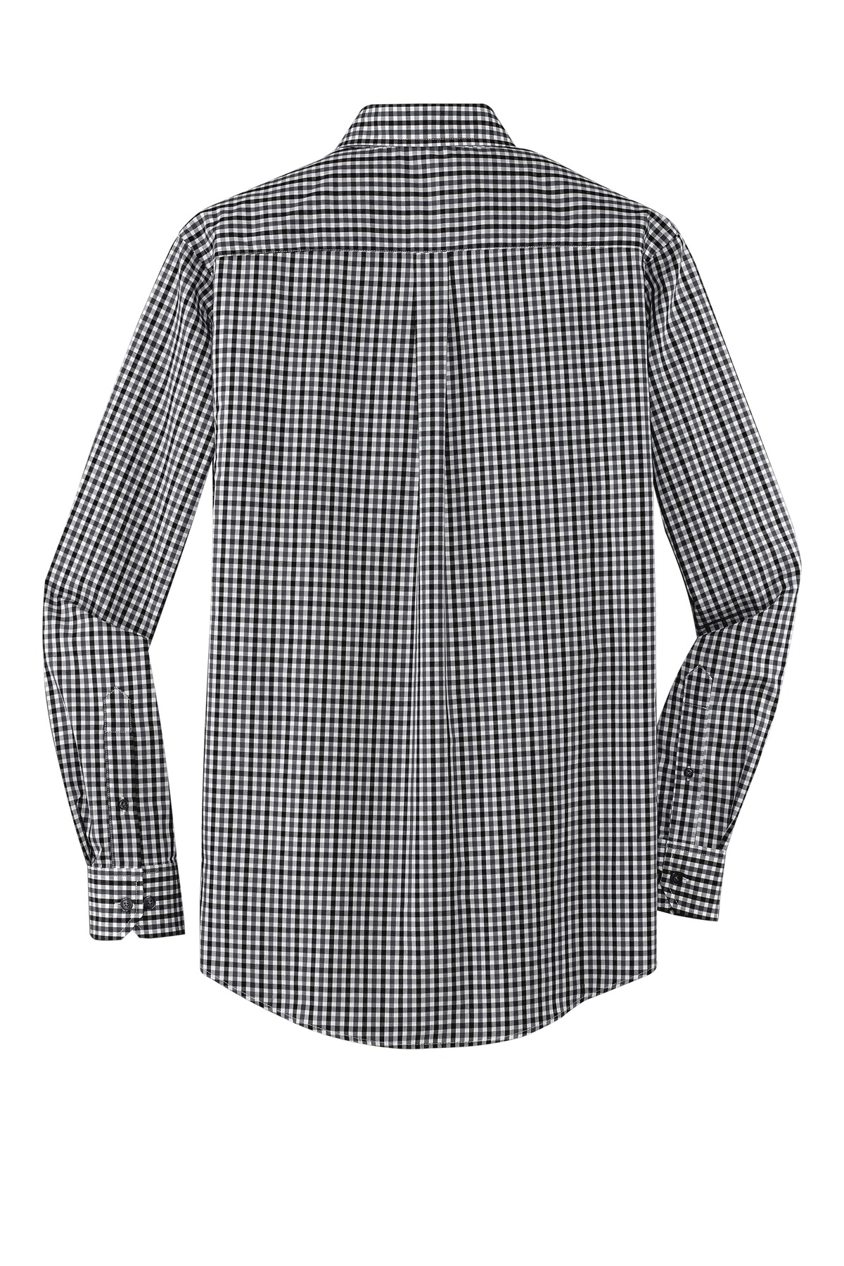 Long Sleeve Gingham Easy Care Shirt
