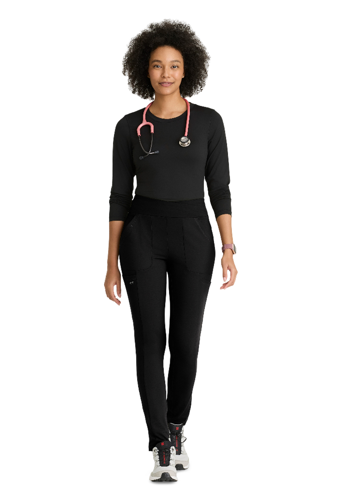 Barco One Performance Knit - Women's Six-Pocket Strive Legging Scrub Pant 2