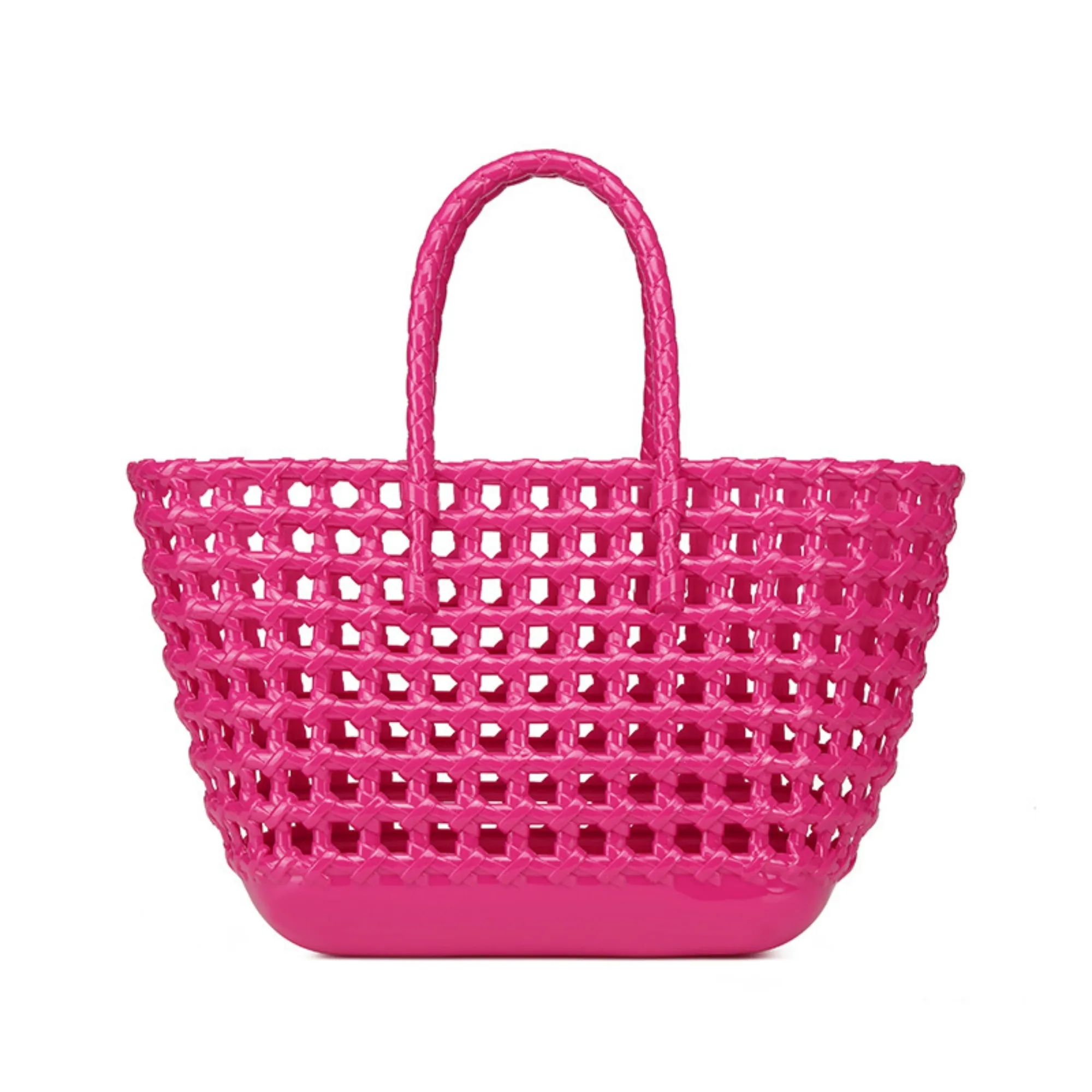 PVC Imitation Woven Handbag 9