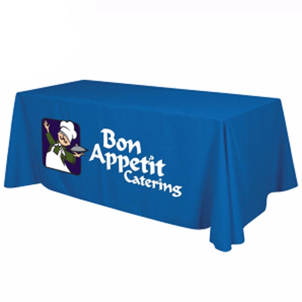6' Non-Fitted Table Cover with Full Color Dye Sublimation 2