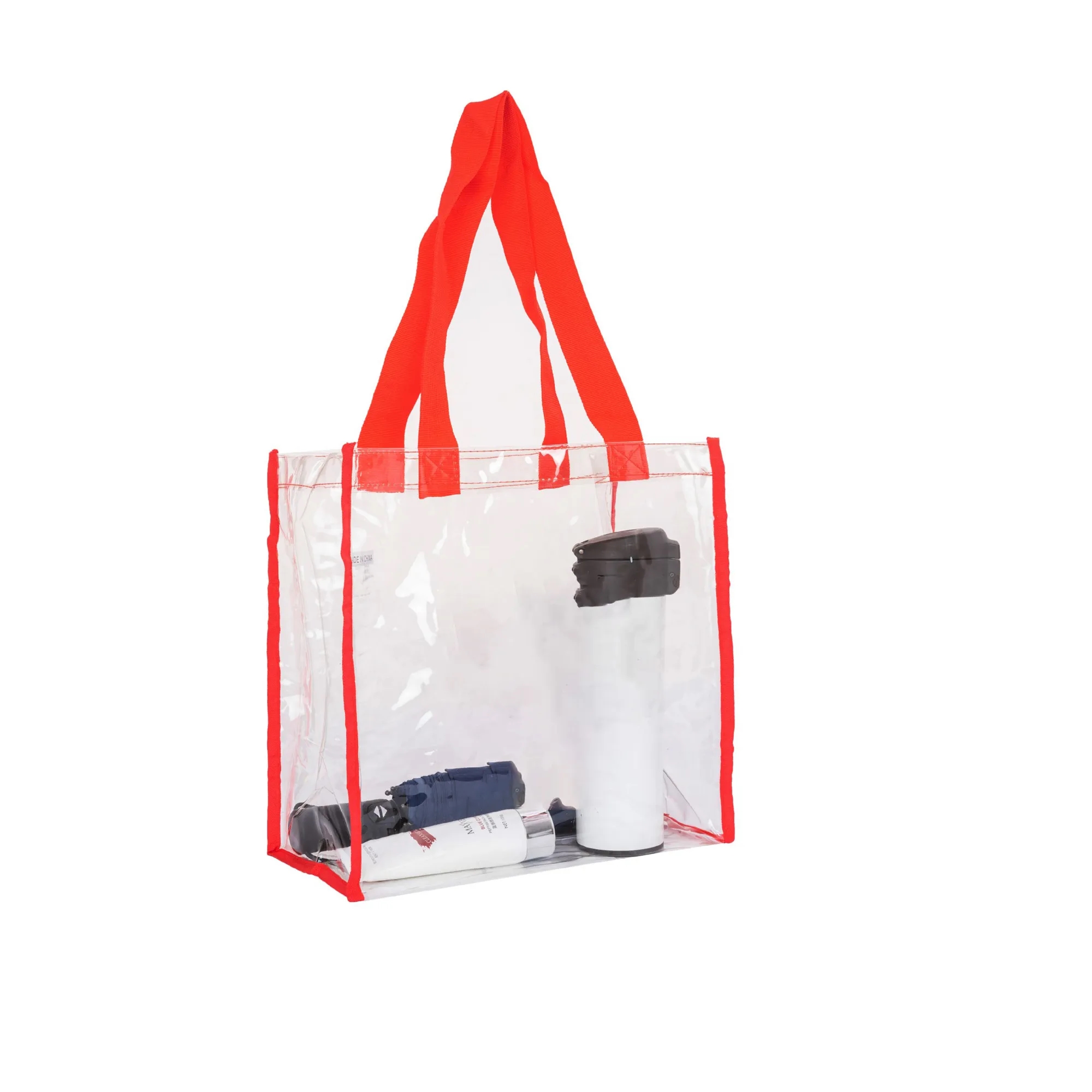 Printed Transparent PVC Beach Bag 2
