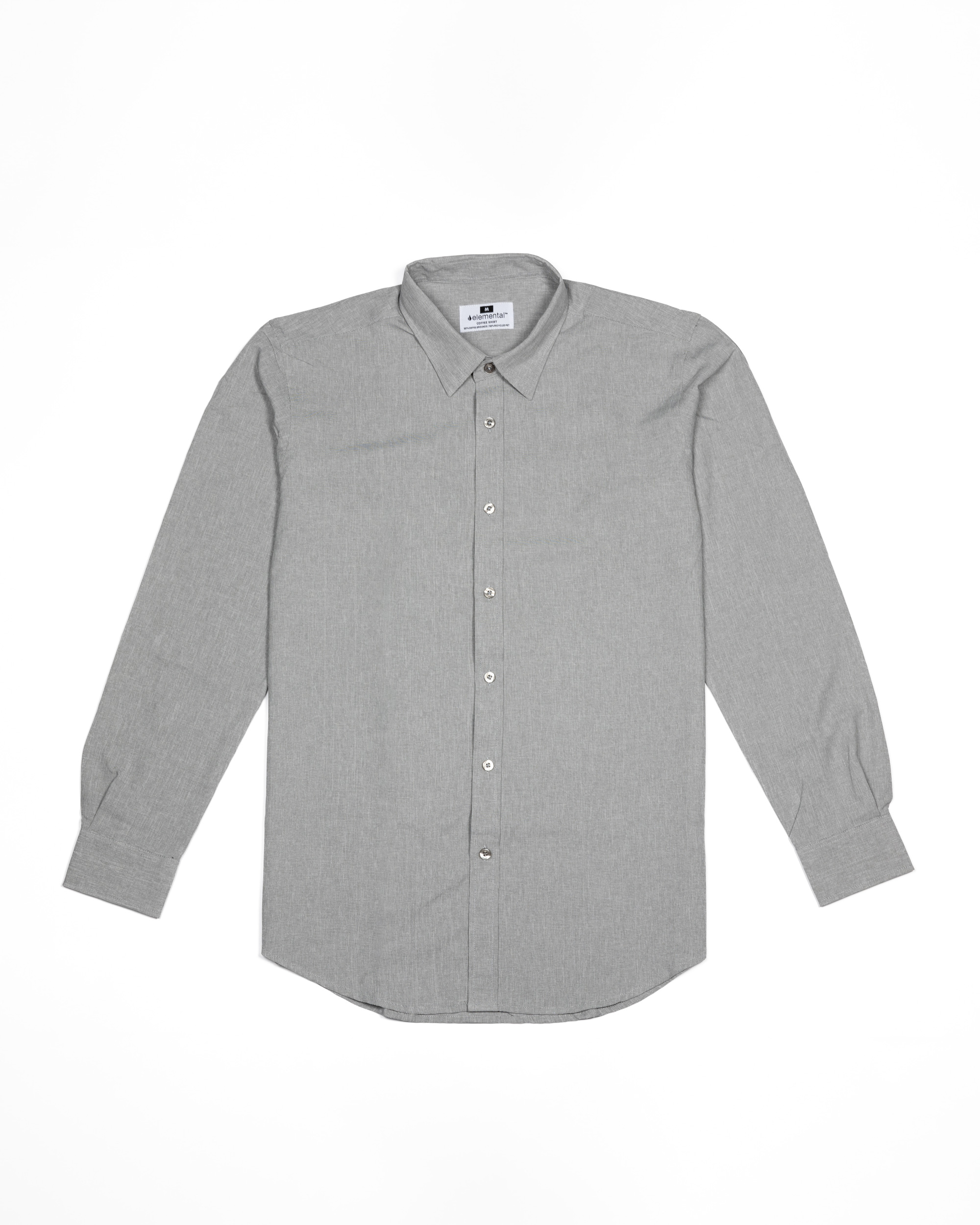 Elemental Coffee Shirts - Button Down Sustainable Dress Shirts - Men 14