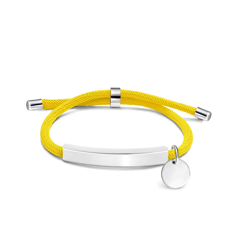 Name Bar ID Bracelet Customized Bracelets 5