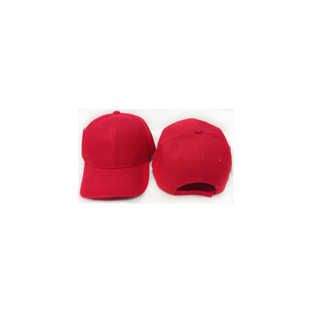 Adjustable Baseball Hats - Red 2