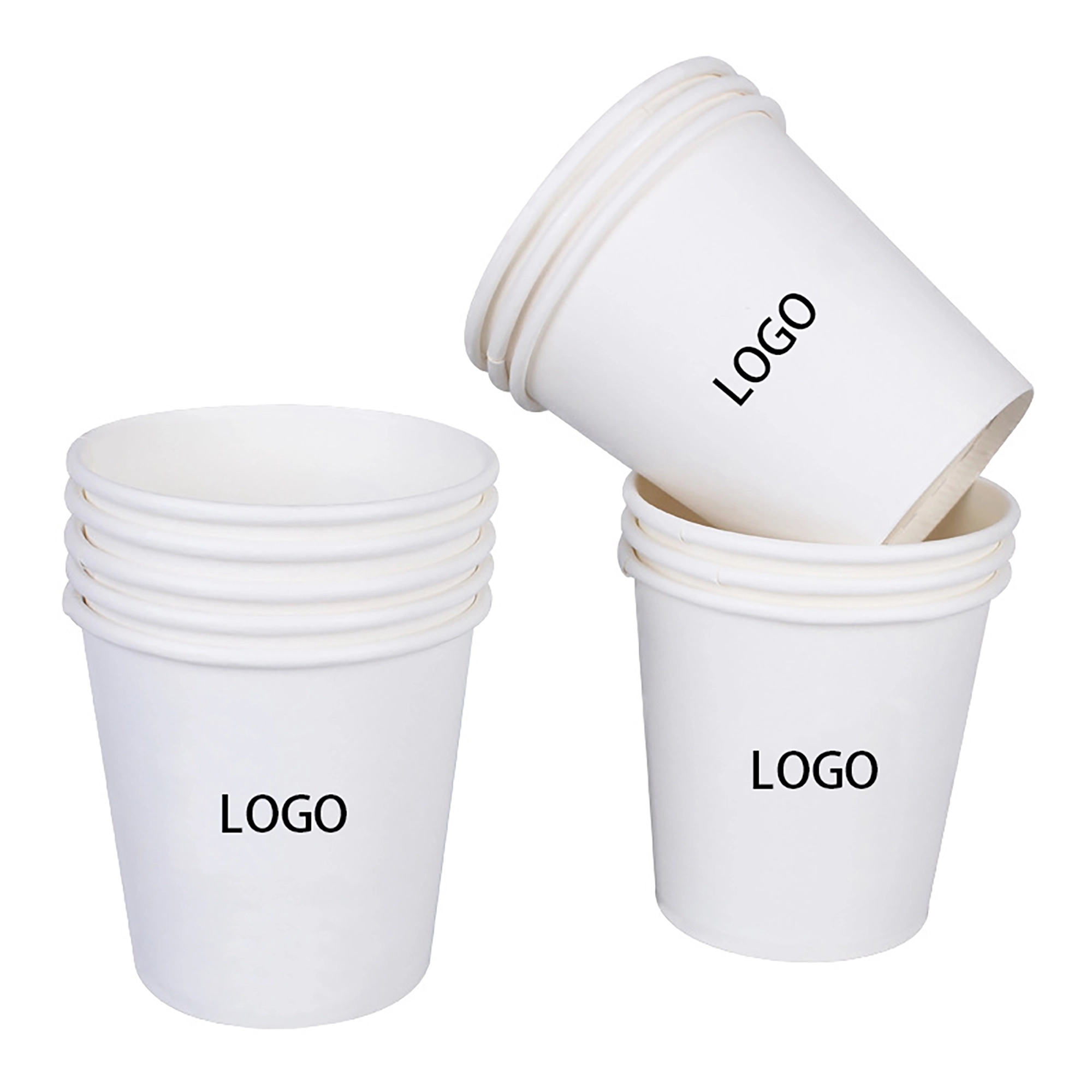 9oz White Paper Cup 3