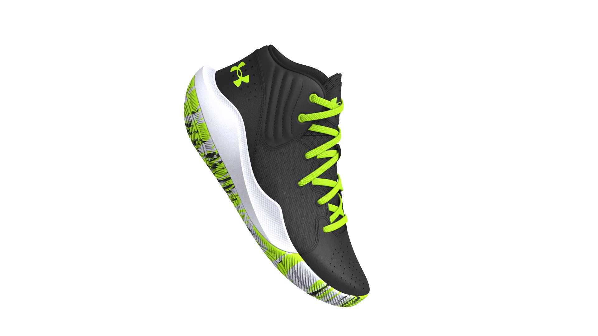 UA Jet '21 Grade School Basketball Shoes 7