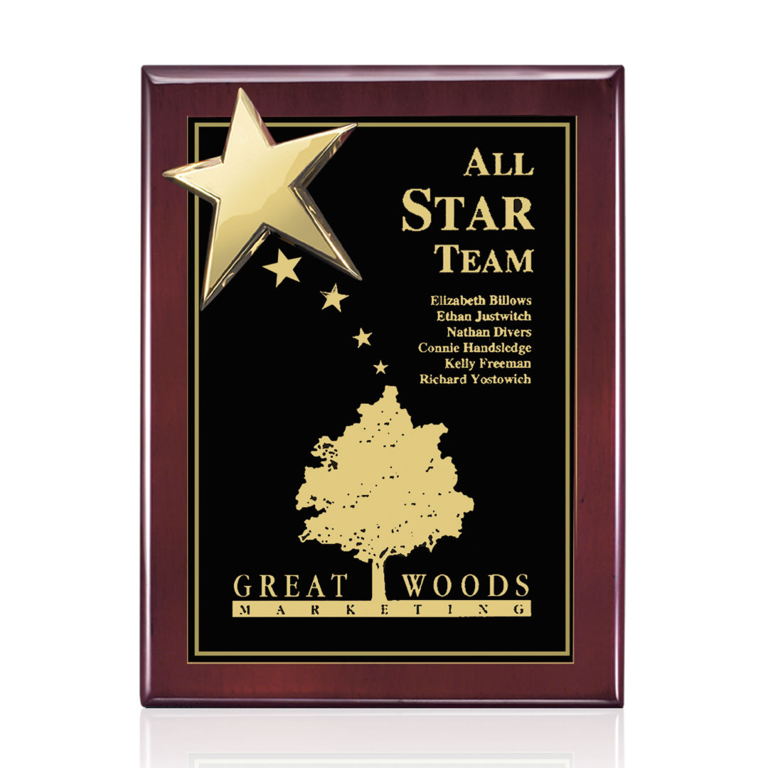 Rising Star - Rosewood/Gold 4