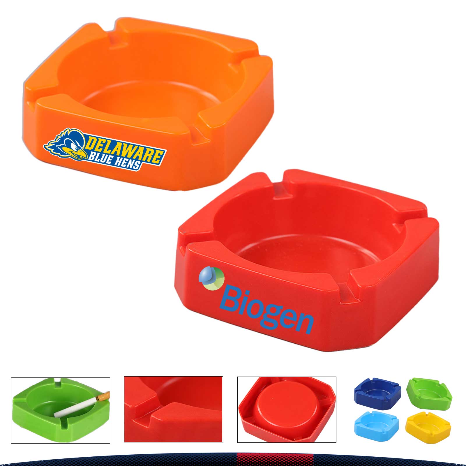 Tinp Square Ashtray 6
