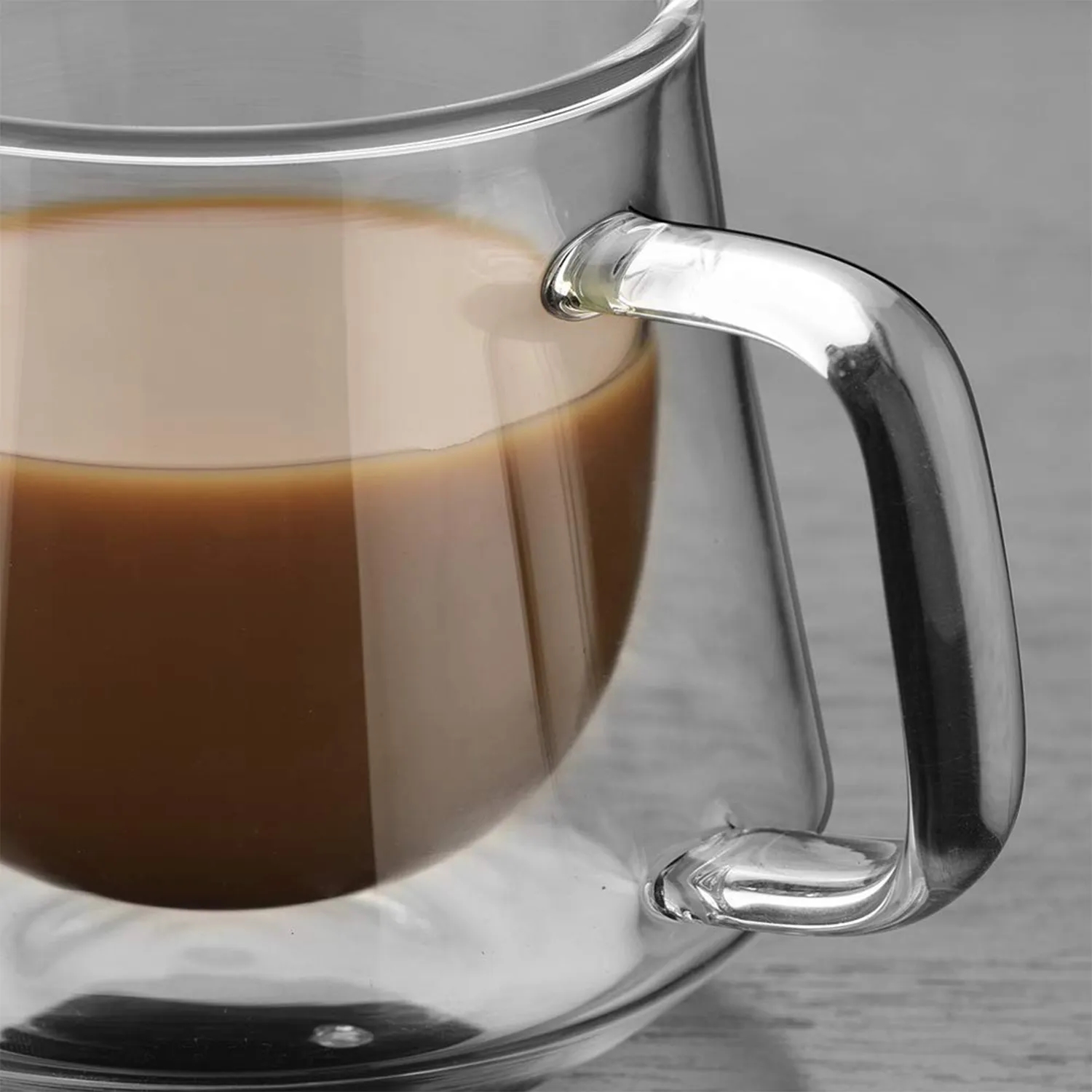 Double Wall Glass Thermo Cup Teacup 6
