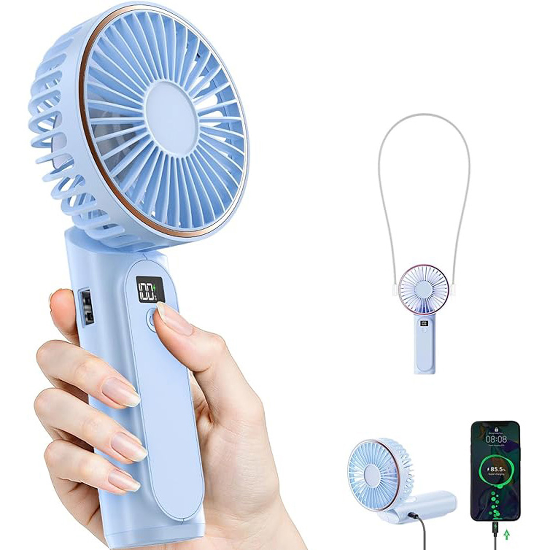 Portable Handheld Foldable Fan 2