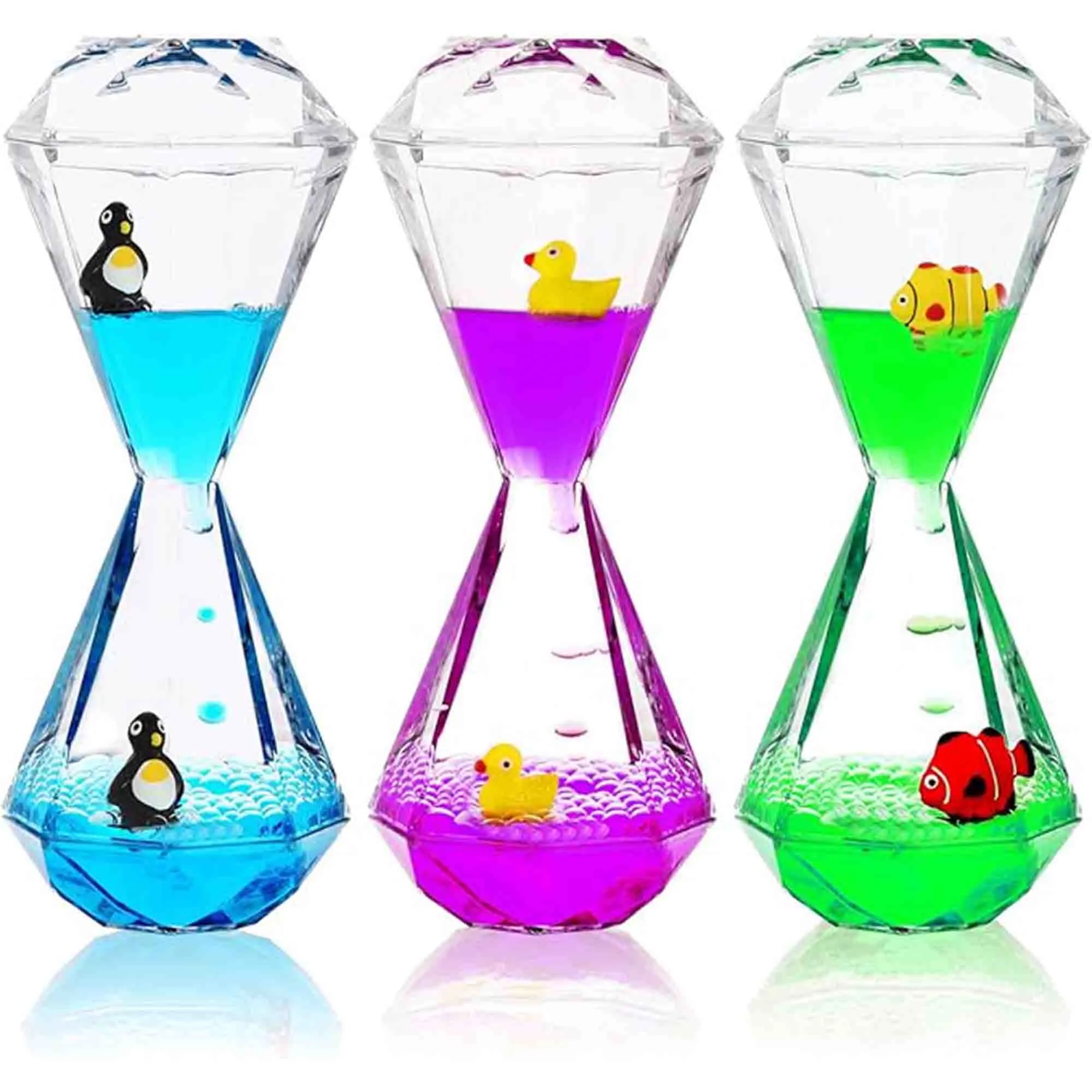 Liquid Motion Bubbler Timer Fidget Calming Toys