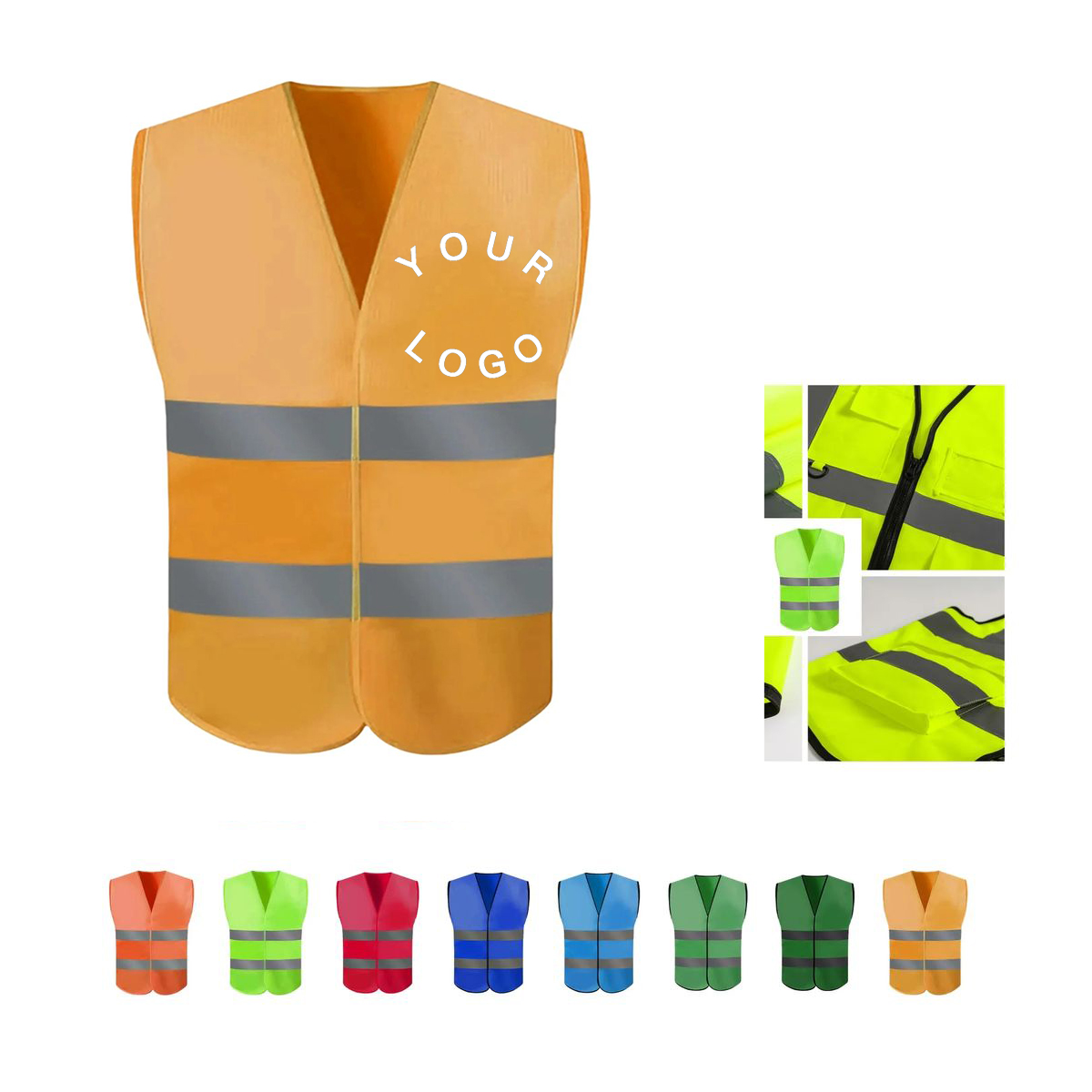 Reflective Safety Vest for Construction Work 3