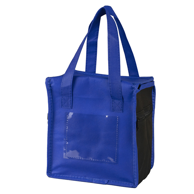 8"W x 8-1/2"H x 6"Gusset - "SUPER FROSTY" Insulated Food Delivery Bag – Lunch Size Tote 20