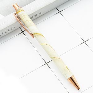 Click Action Marble Texture Metal Pen 15