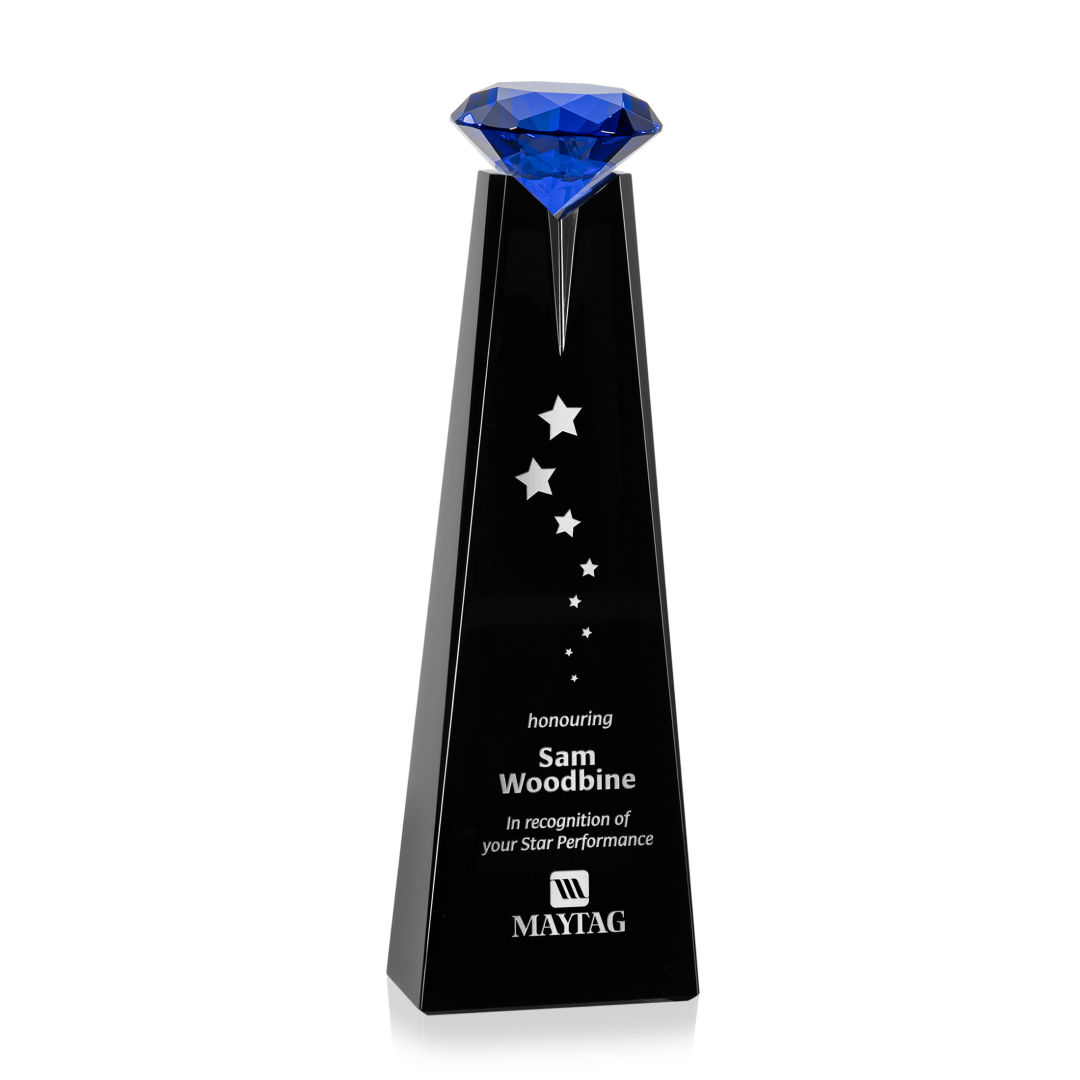 Alicia Gemstone Award - Black/Sapphire 6