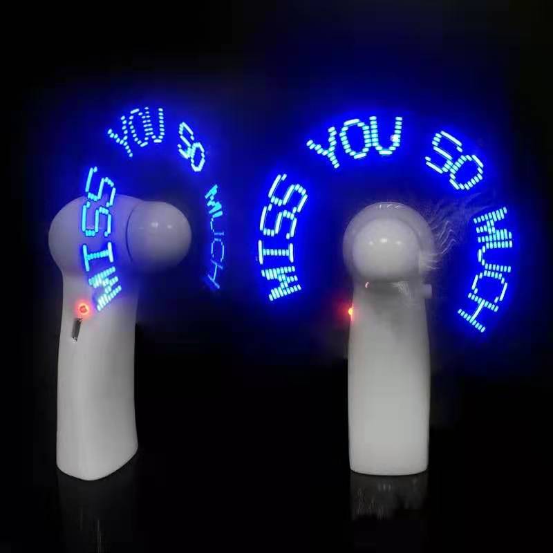 Display Flashing LED Fan 2