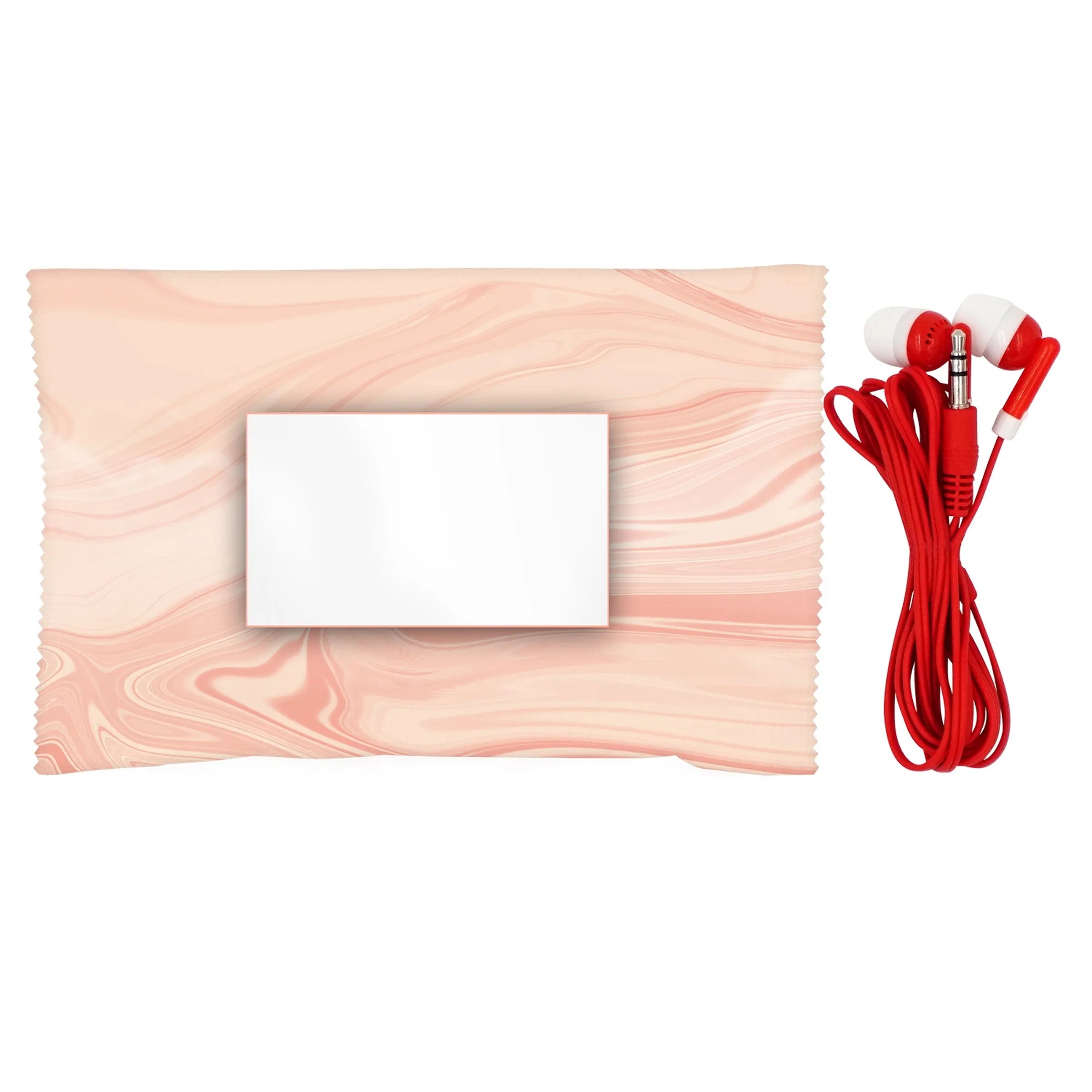 Rose Wrapped Ear Bud Set 8