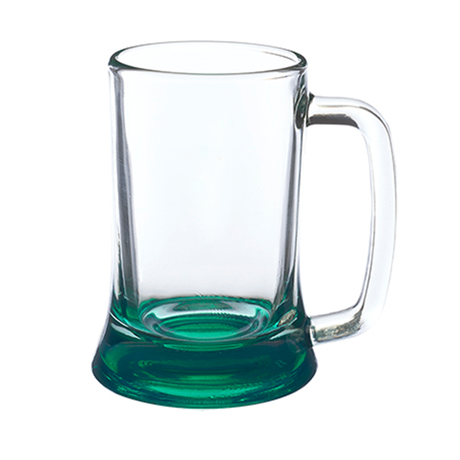 Comfort-Grip Glass Beer Mug - 9.75 oz 10