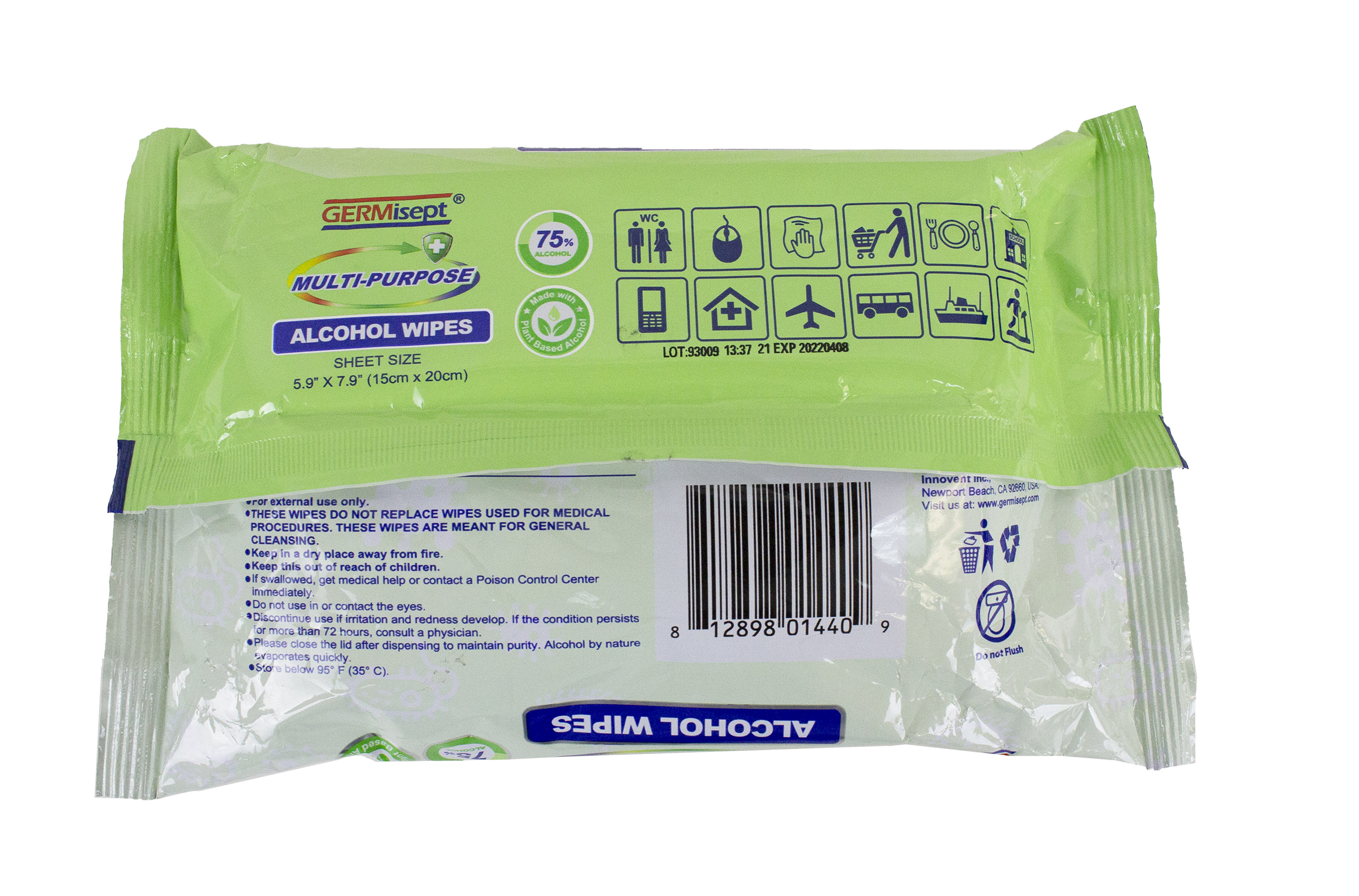 Multi-Purpose Alcohol Wipes 5