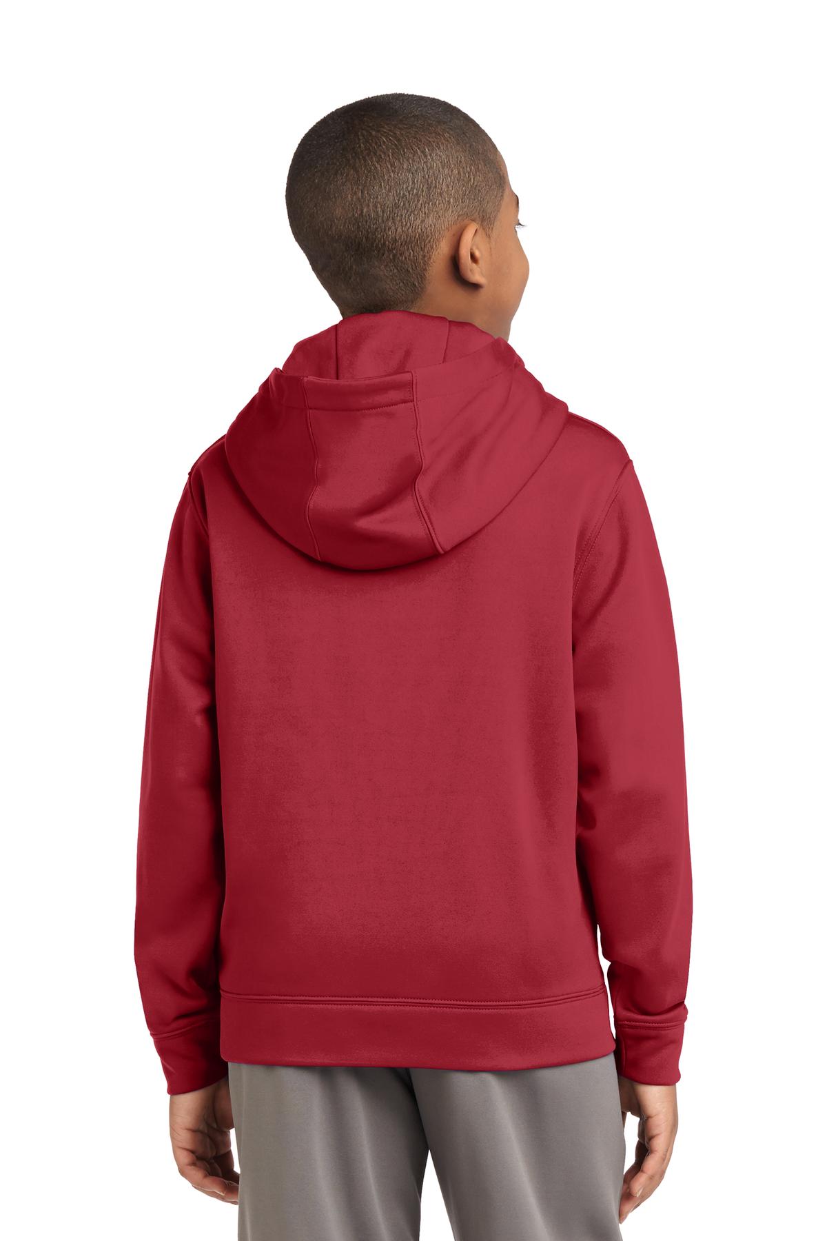 Sport-Tek® Youth Sport-Wick Fleece Hooded Pullover 25