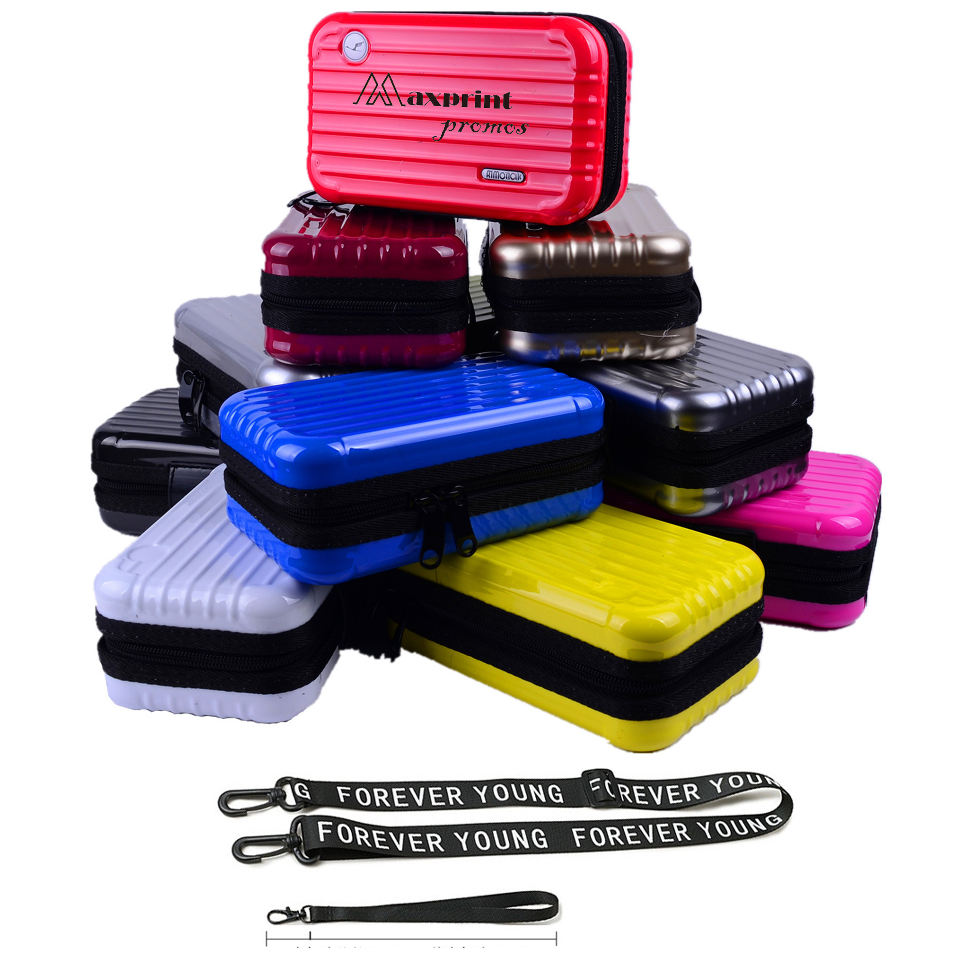 7 "Creative Luggage Makeup Storage Bag 4