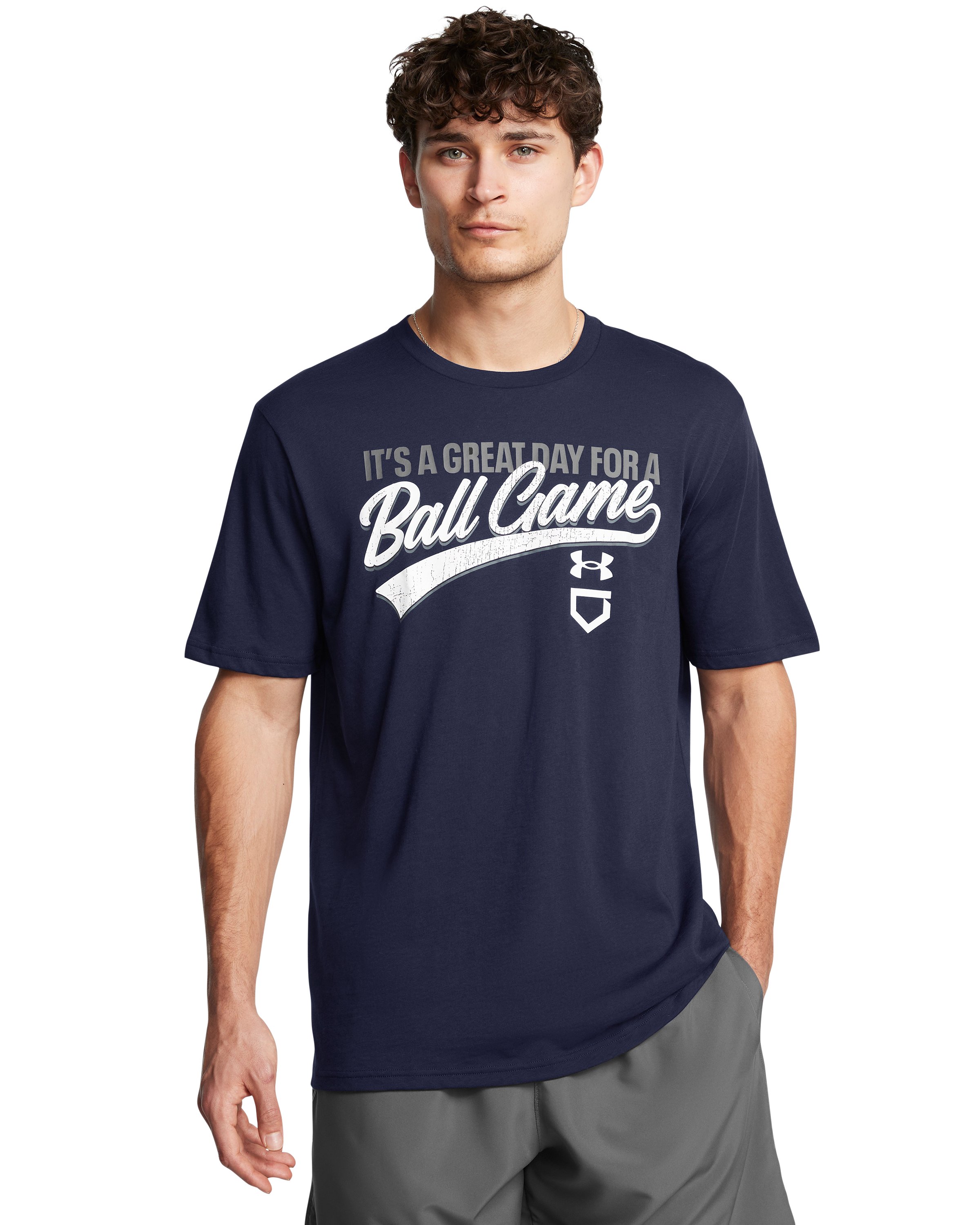 UA Great Day Baseball Men's Short Sleeve 3