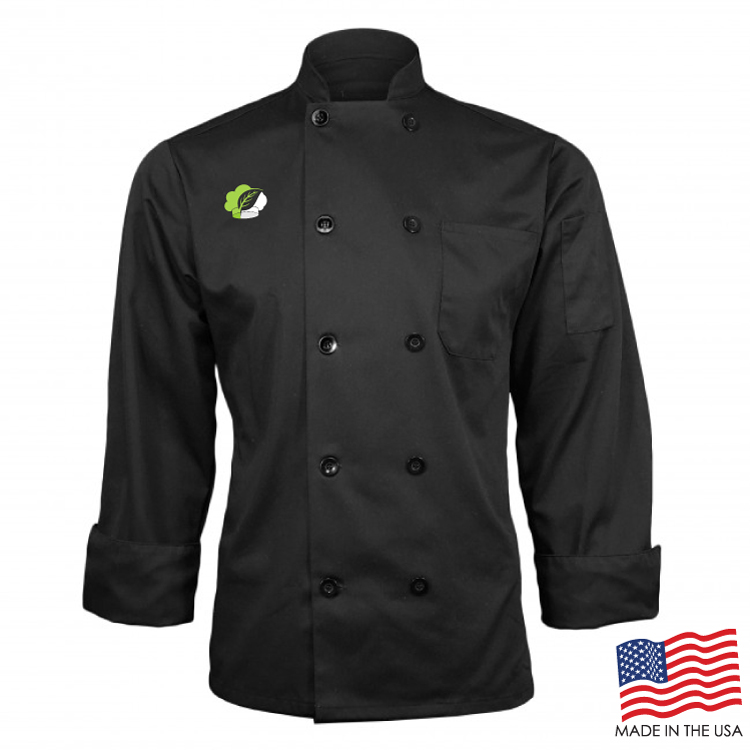 Classic Chef Coat with Long Sleeves (FULL COLOR LOGO) 14