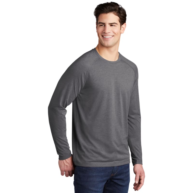 Sport-Tek PosiCharge Long Sleeve Tri-Blend Wicking Raglan Tee 13